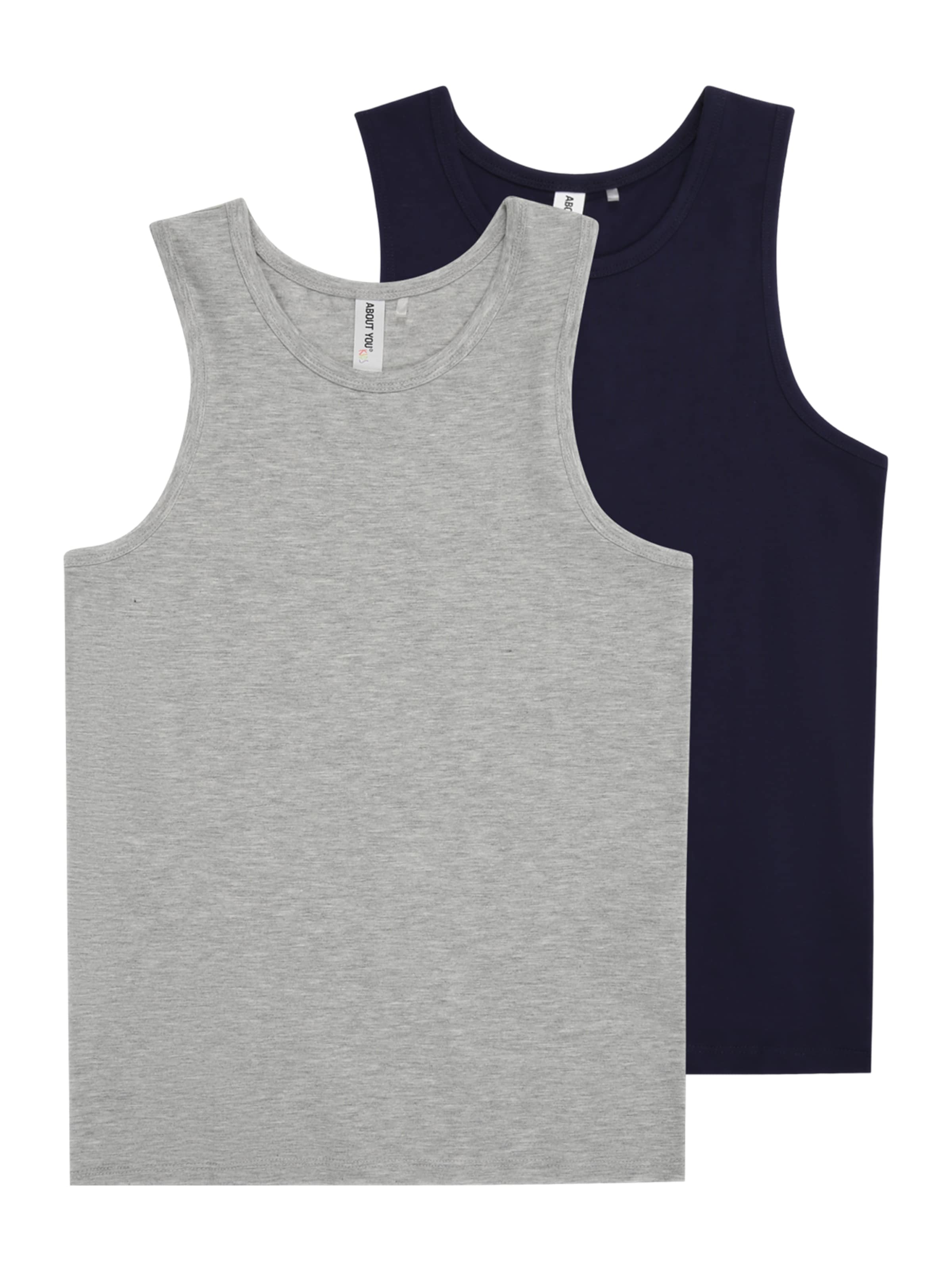 ABOUT YOU Onderhemd 'Miles' jungen blau 140