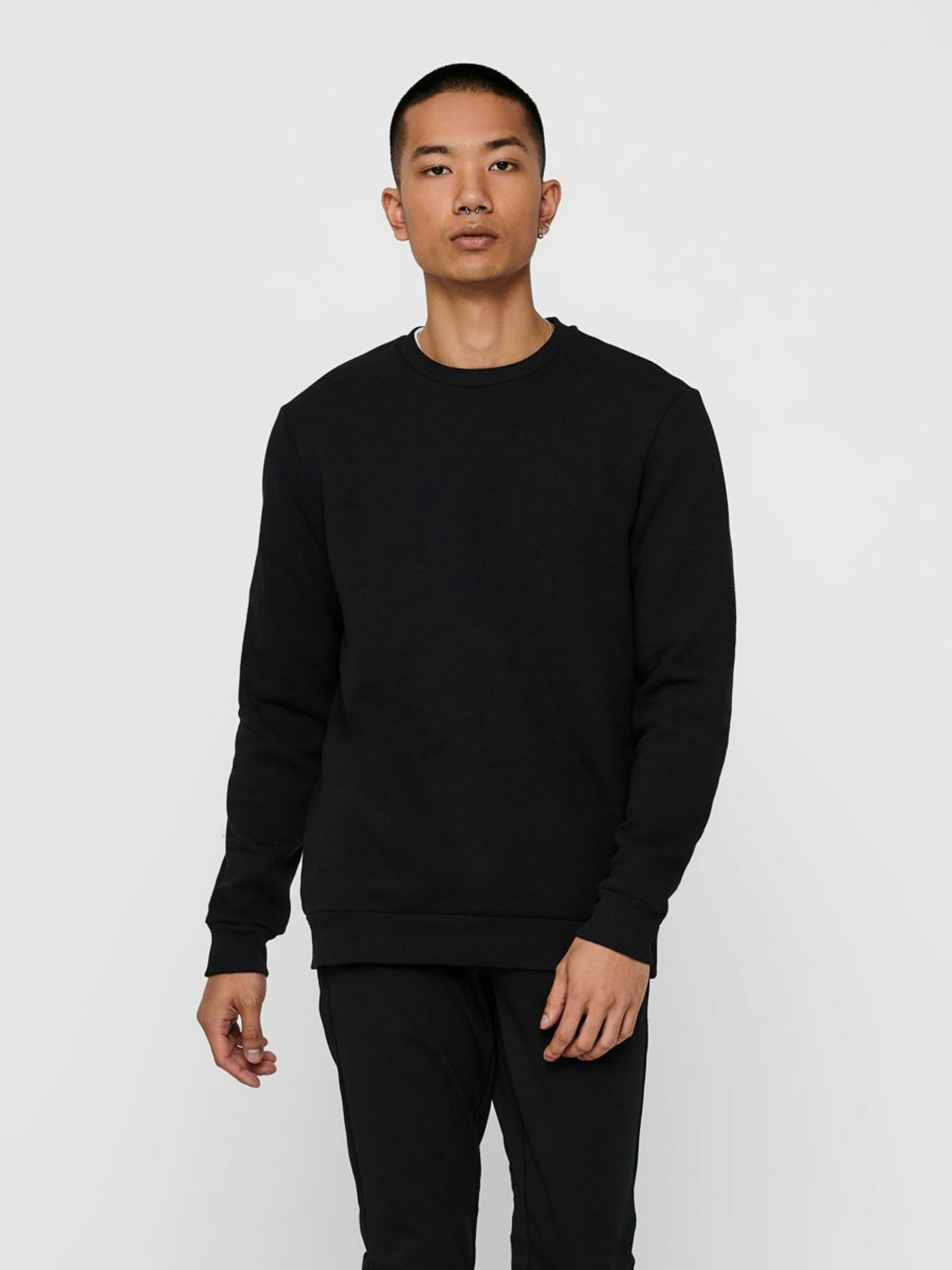 Only & Sons Sweat-Shirt 'ceres' XS Noir