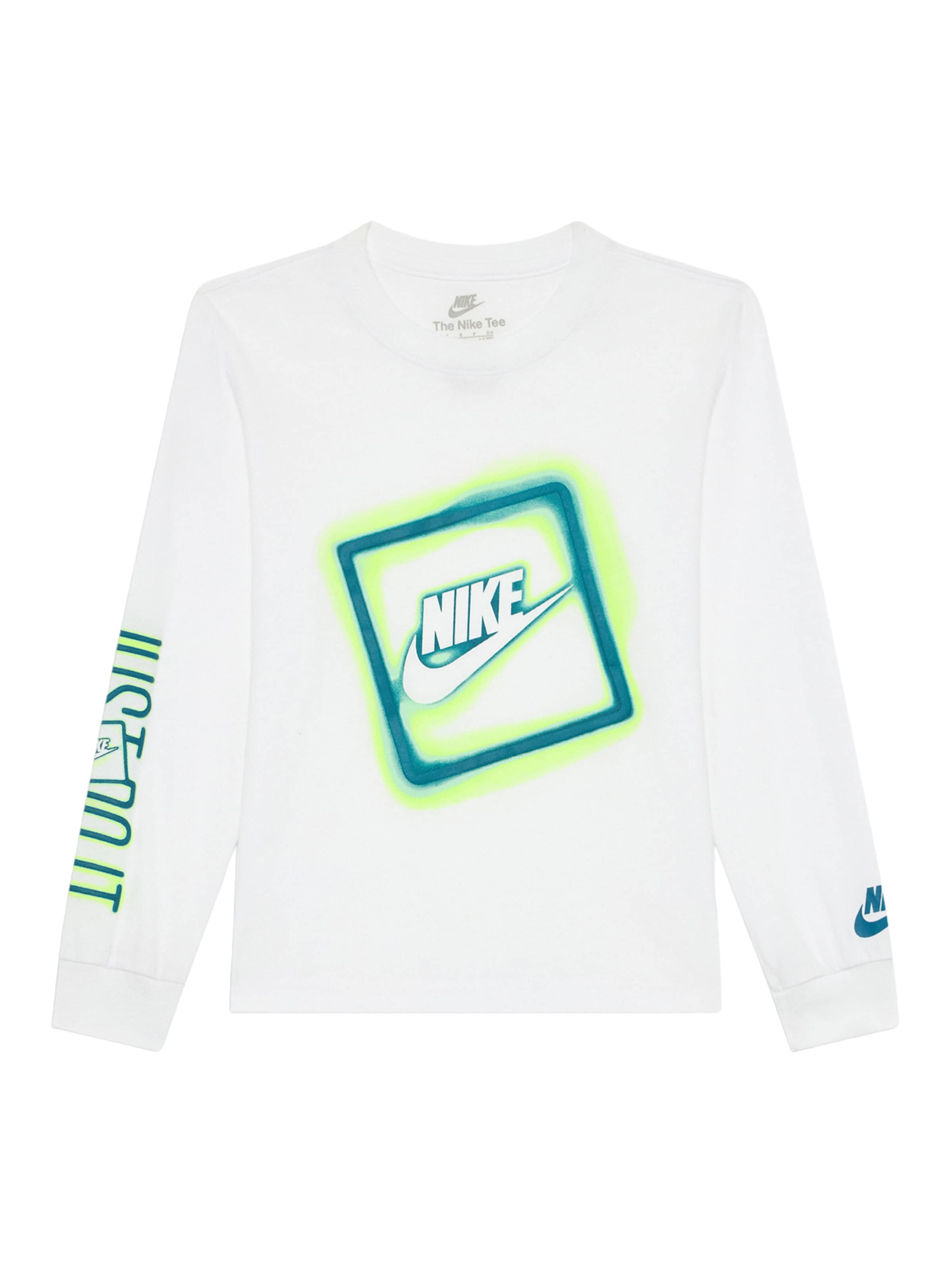 Nike Sportswear Tricou 'NEON BOX FUTURA' jungen alb 110