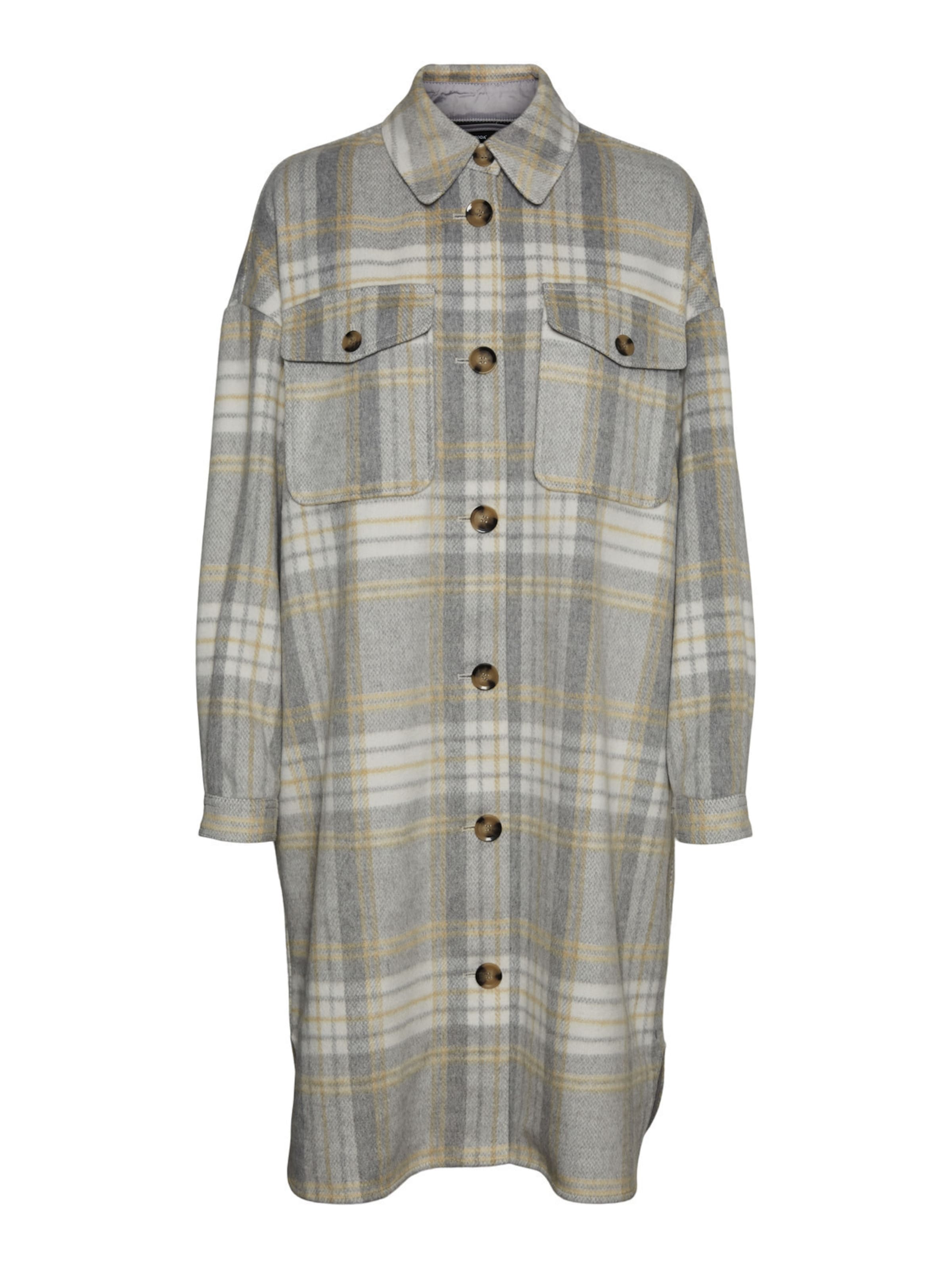 Vero Moda Manteau Mi-Saison 'nelly' XS Gris