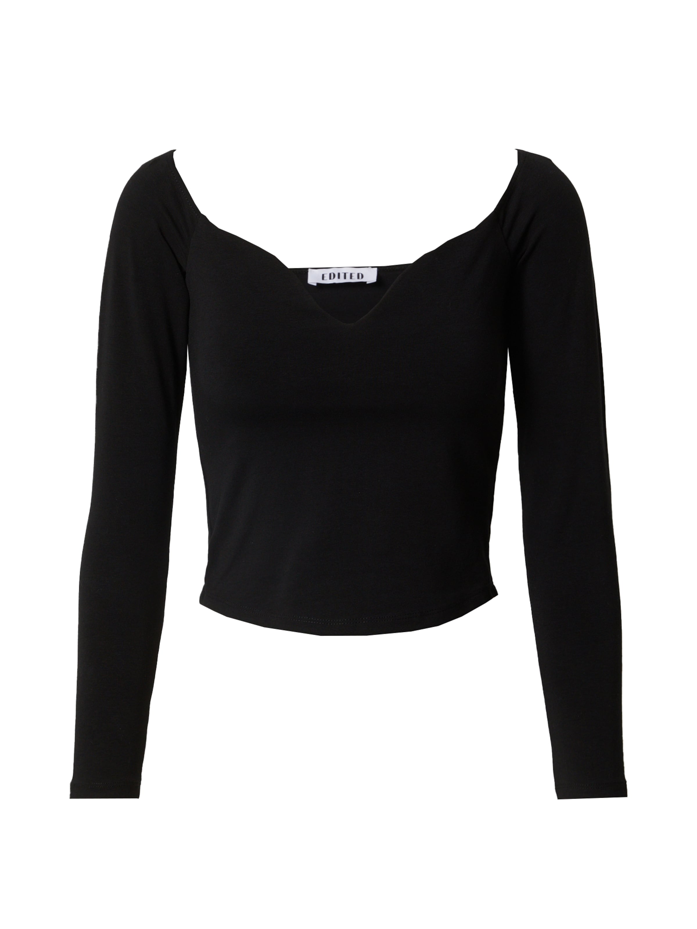EDITED Tricou 'Rosa' femei schwarz xs