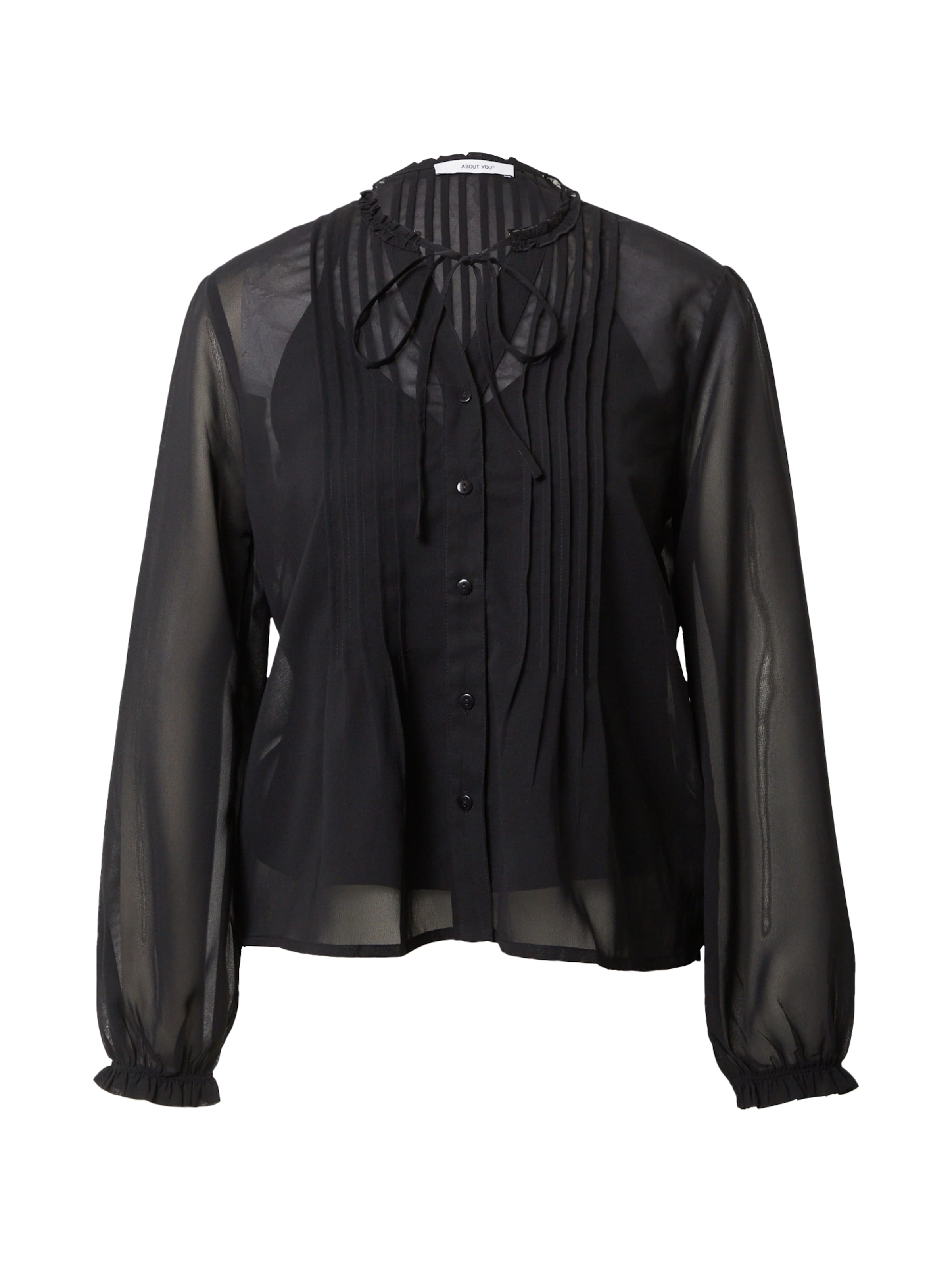 ABOUT YOU Bluse 'Agathe' frauen schwarz xs