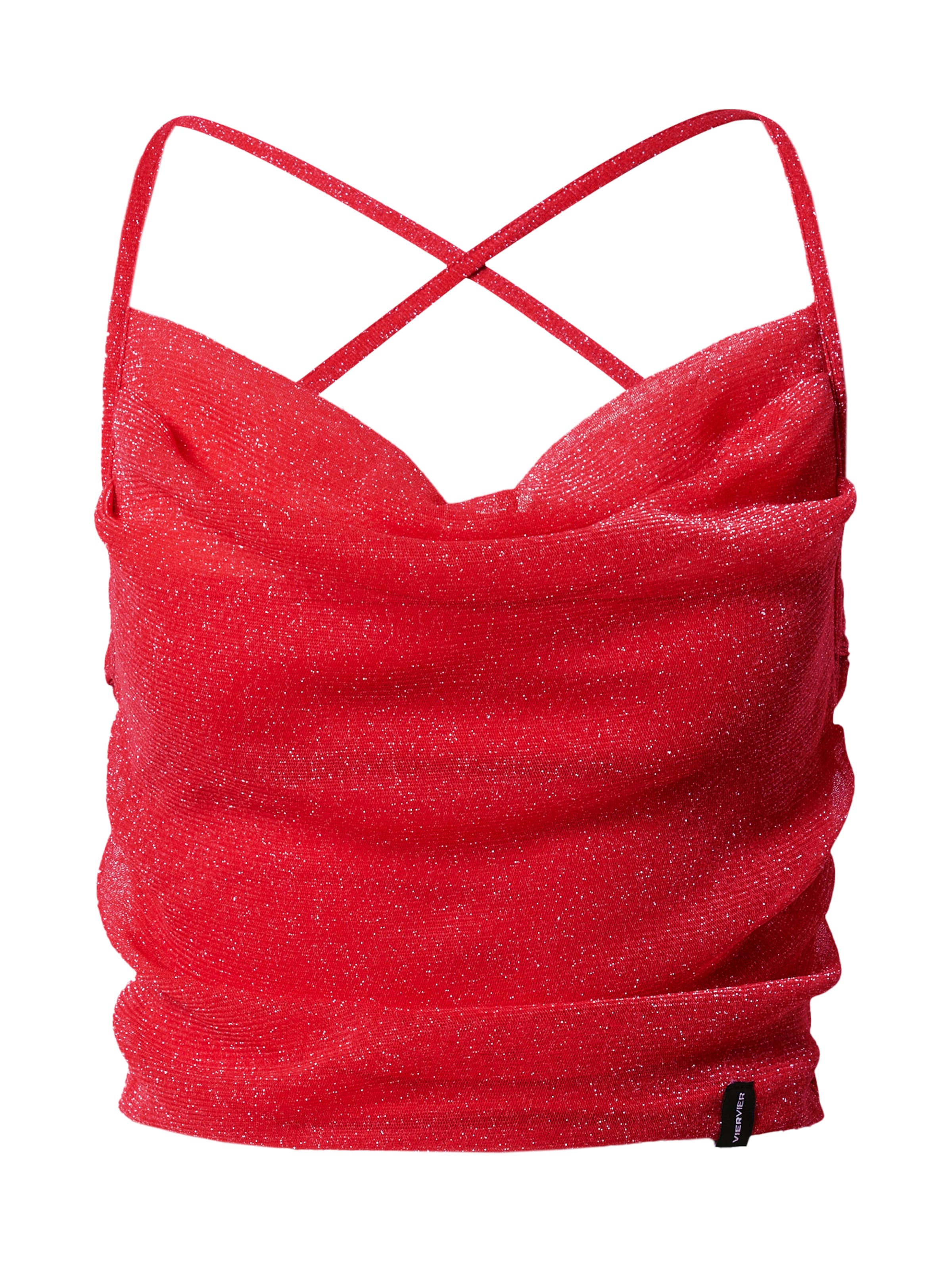 VIERVIER Top 'Alisha' ženy červená xl