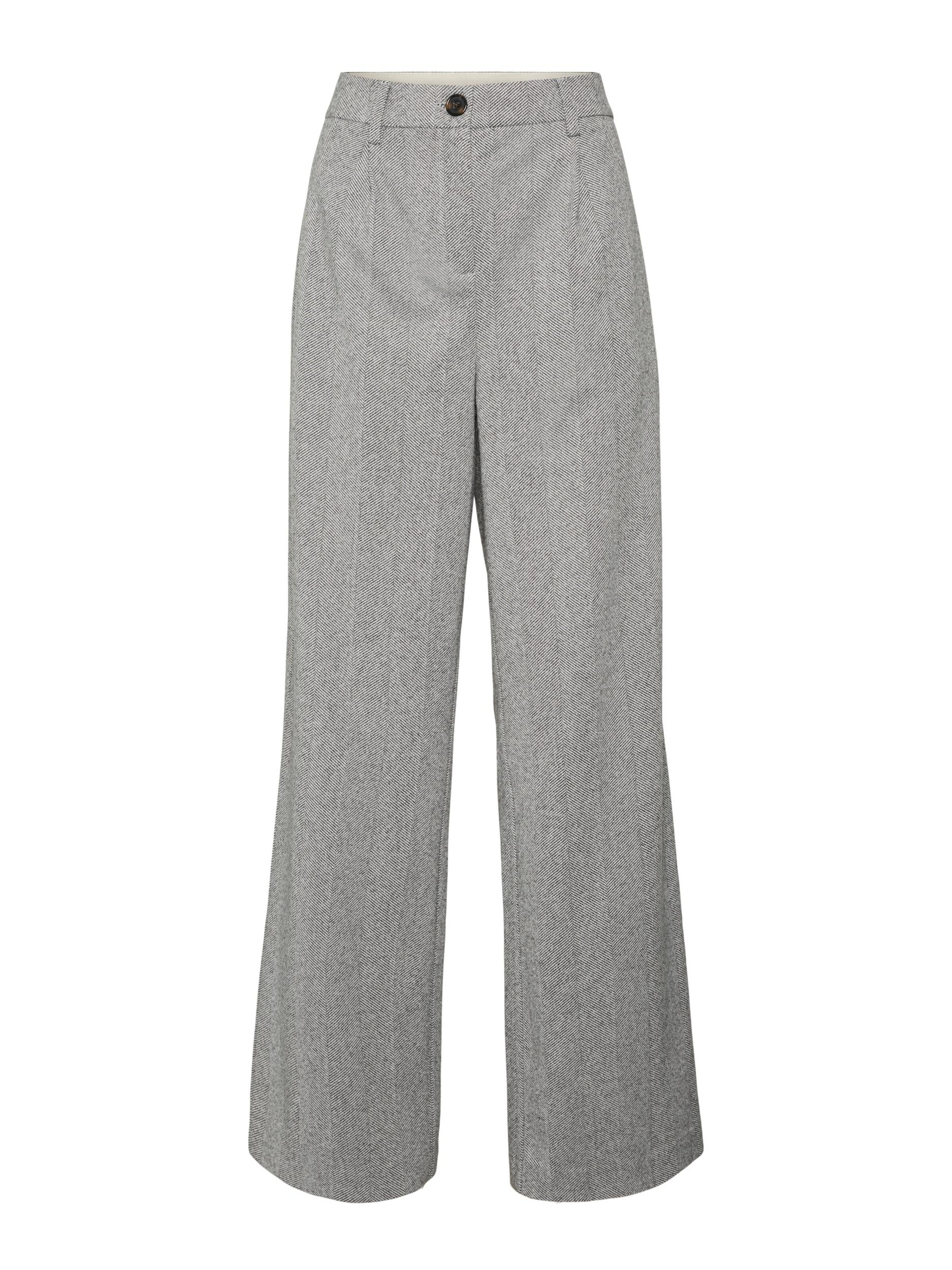 Vero Moda Pantalon À Pince 'alba' 40 Gris