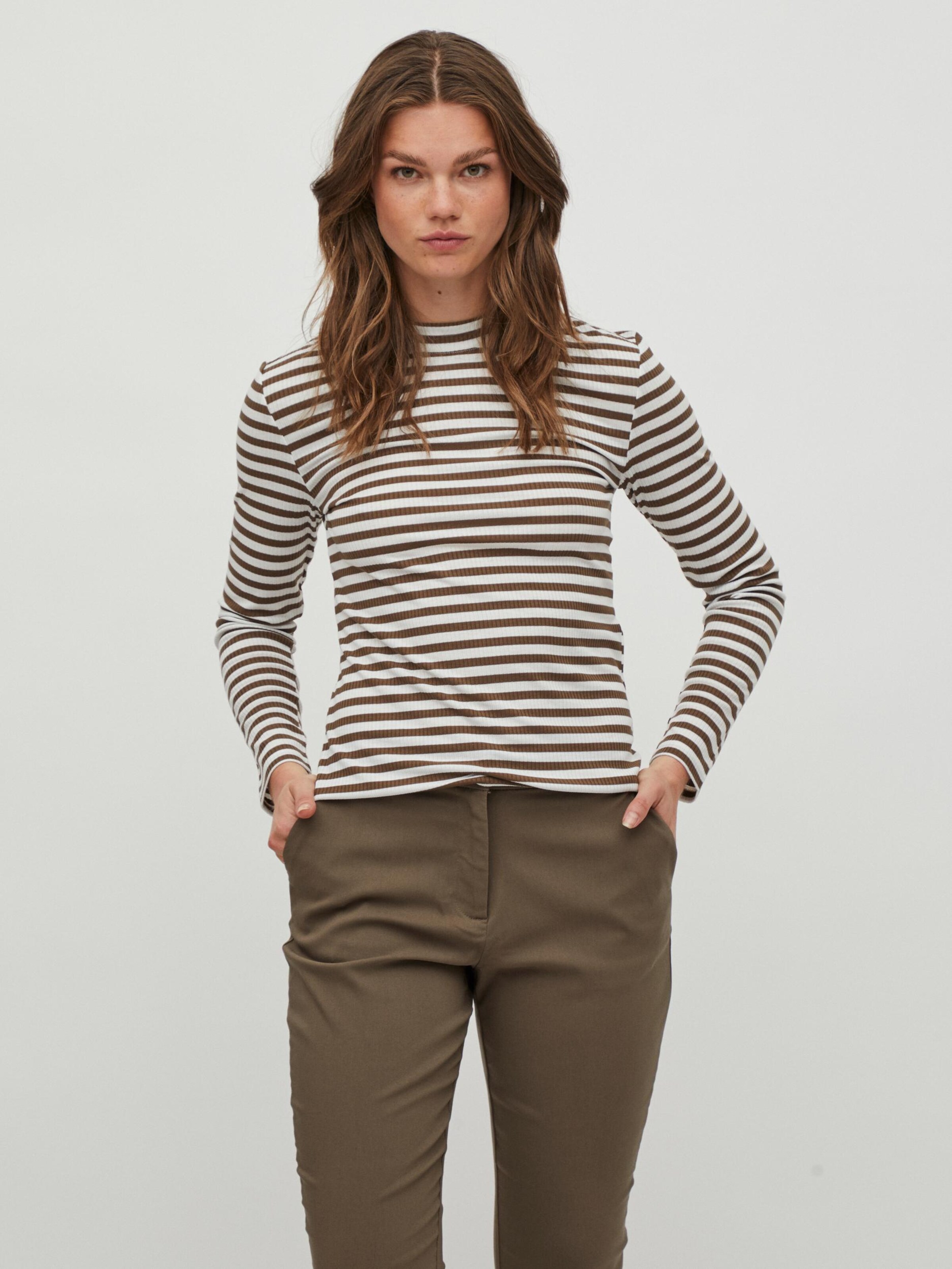 Vila T-Shirt 'candy' XS Marron