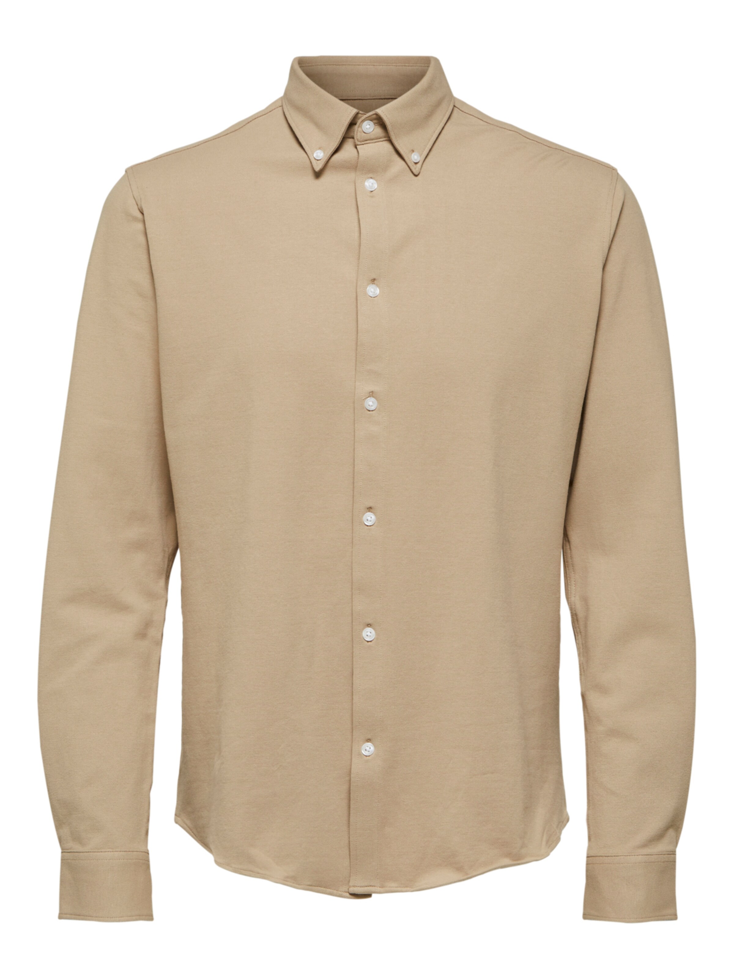 Selected Homme Chemise 'oliver' L Beige
