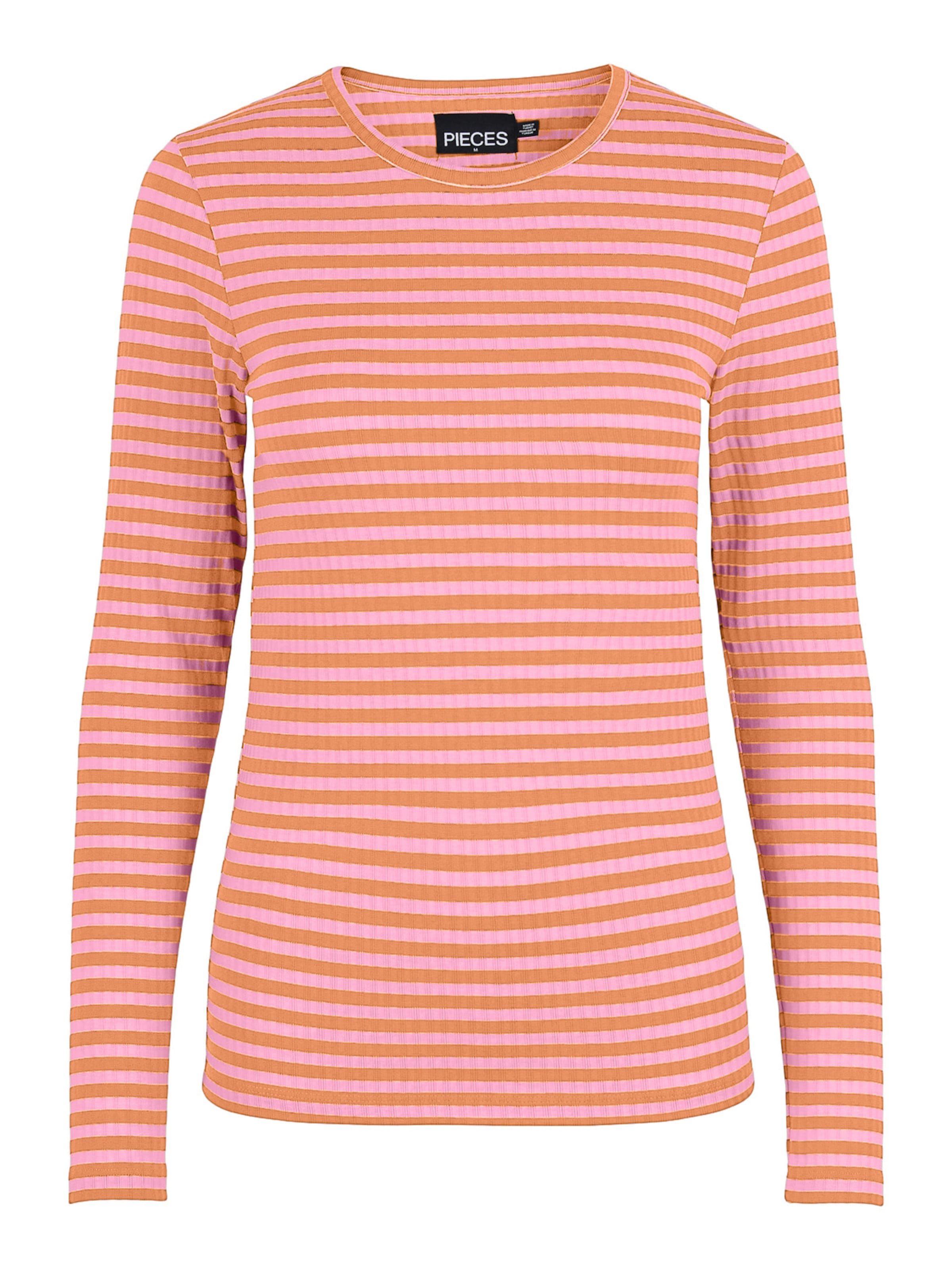 Pieces T-Shirt 'layla' L Rose