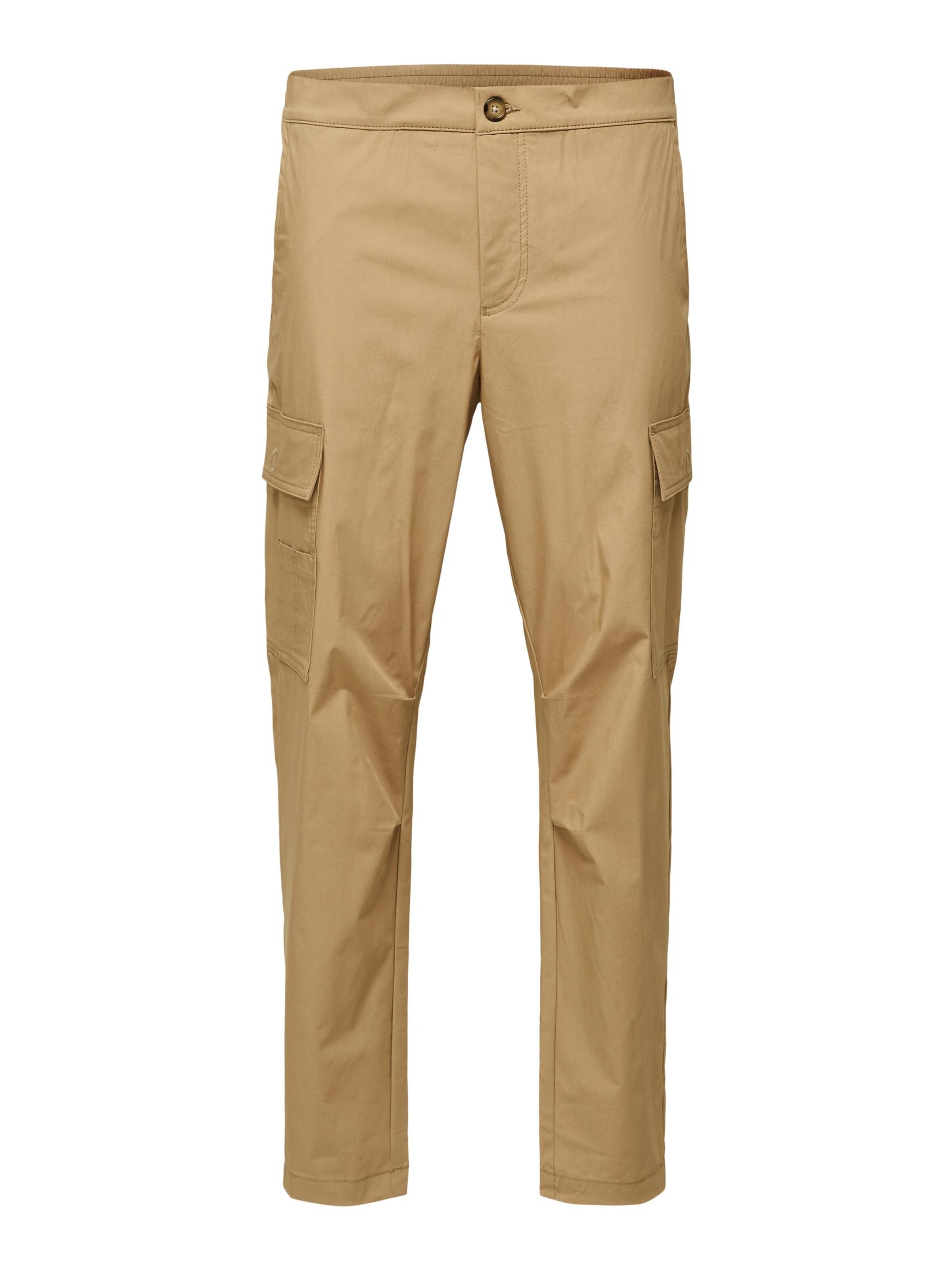 Selected Homme Pantalon Cargo 'jerome' 34 Marron