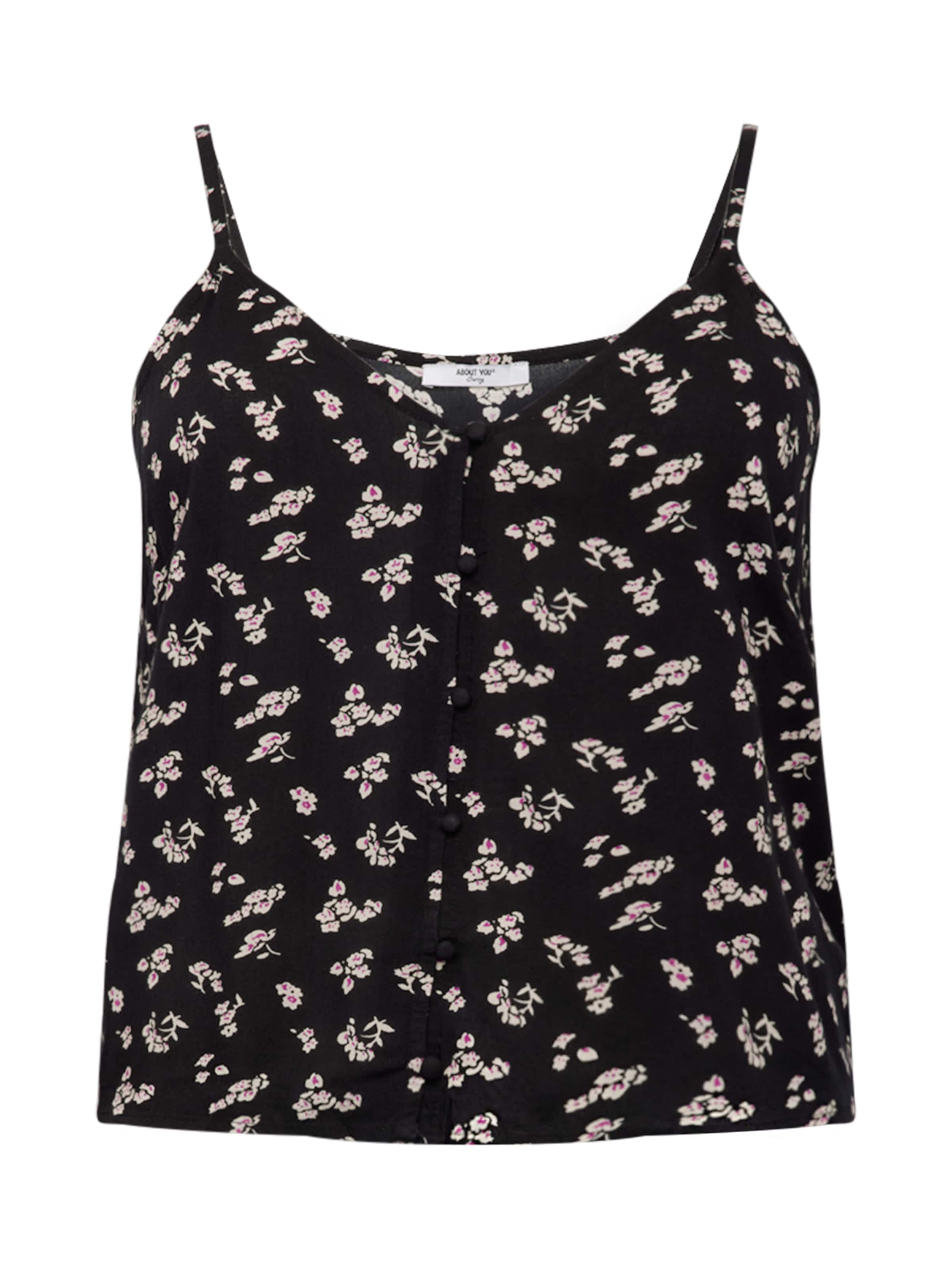 ABOUT YOU Curvy Top 'Chiara' ženy schwarz 5xl
