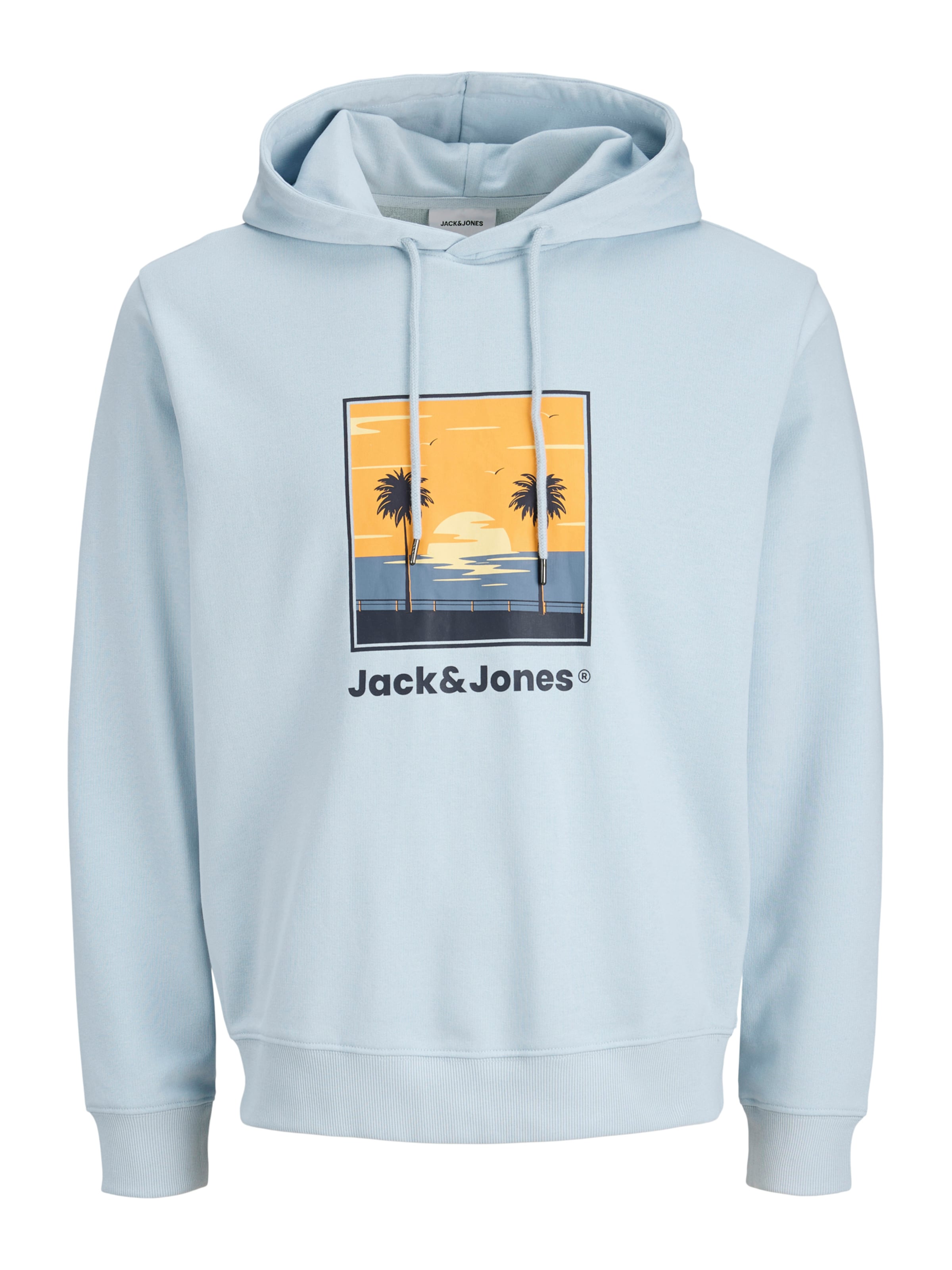 Jack & Jones Plus Bluză de molton 'JJPERRY' bǎrați albastru 6xl