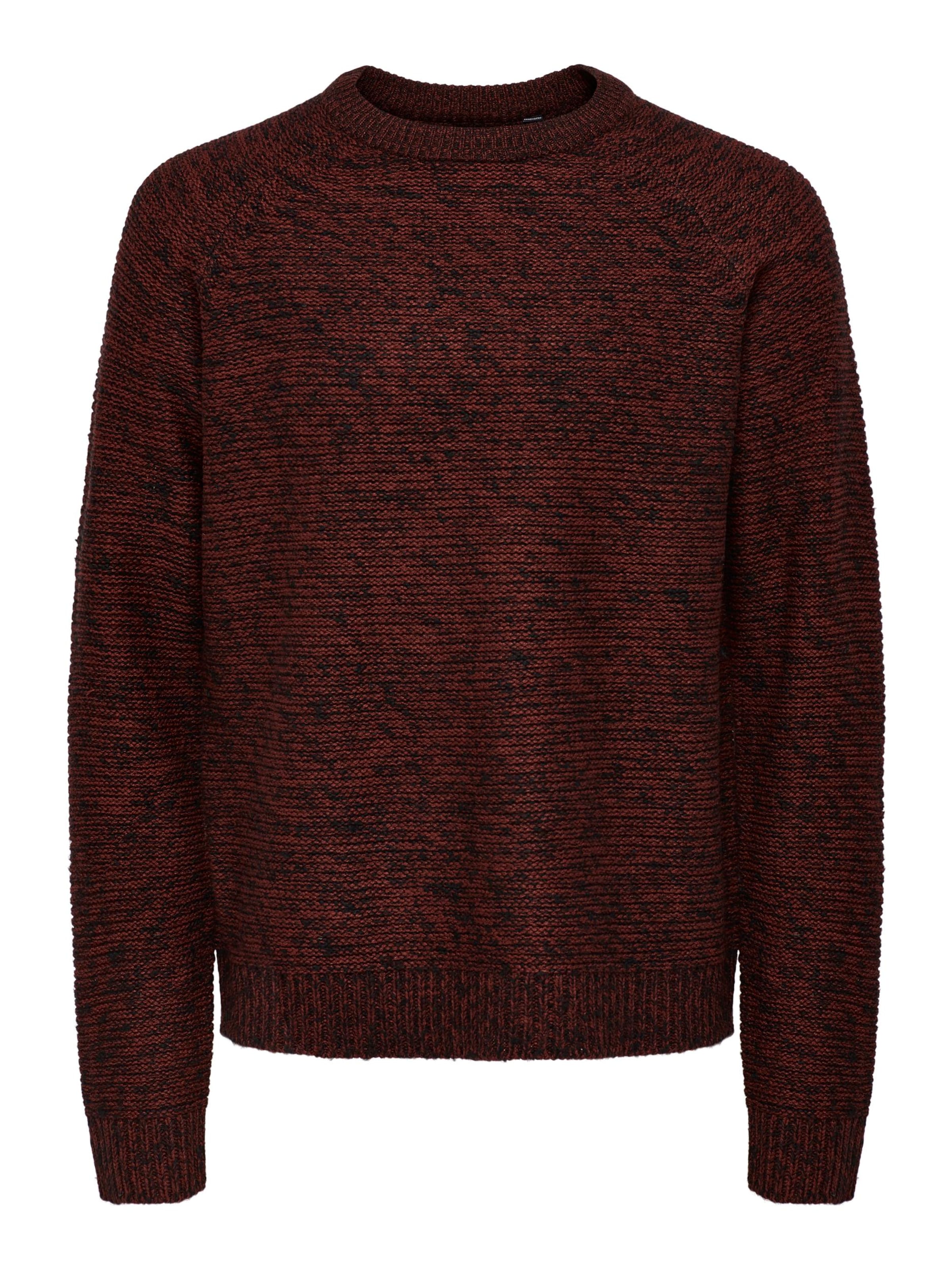 Only & Sons Pull-Over 'hoyt' L Rouge