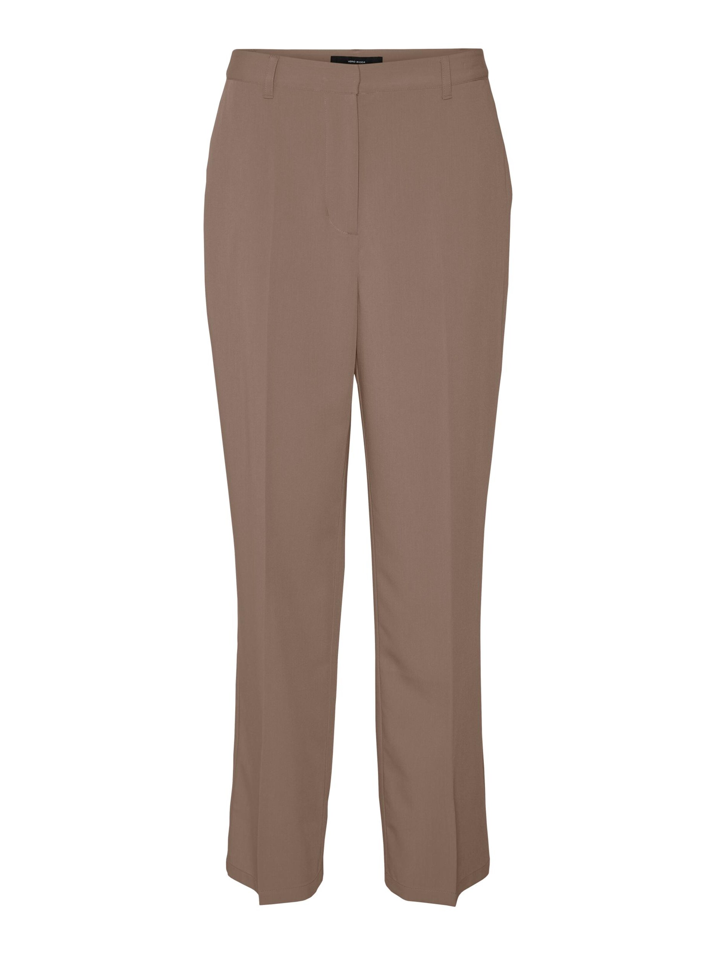 Vero Moda Pantalon À Plis 'zelda' 40 Marron