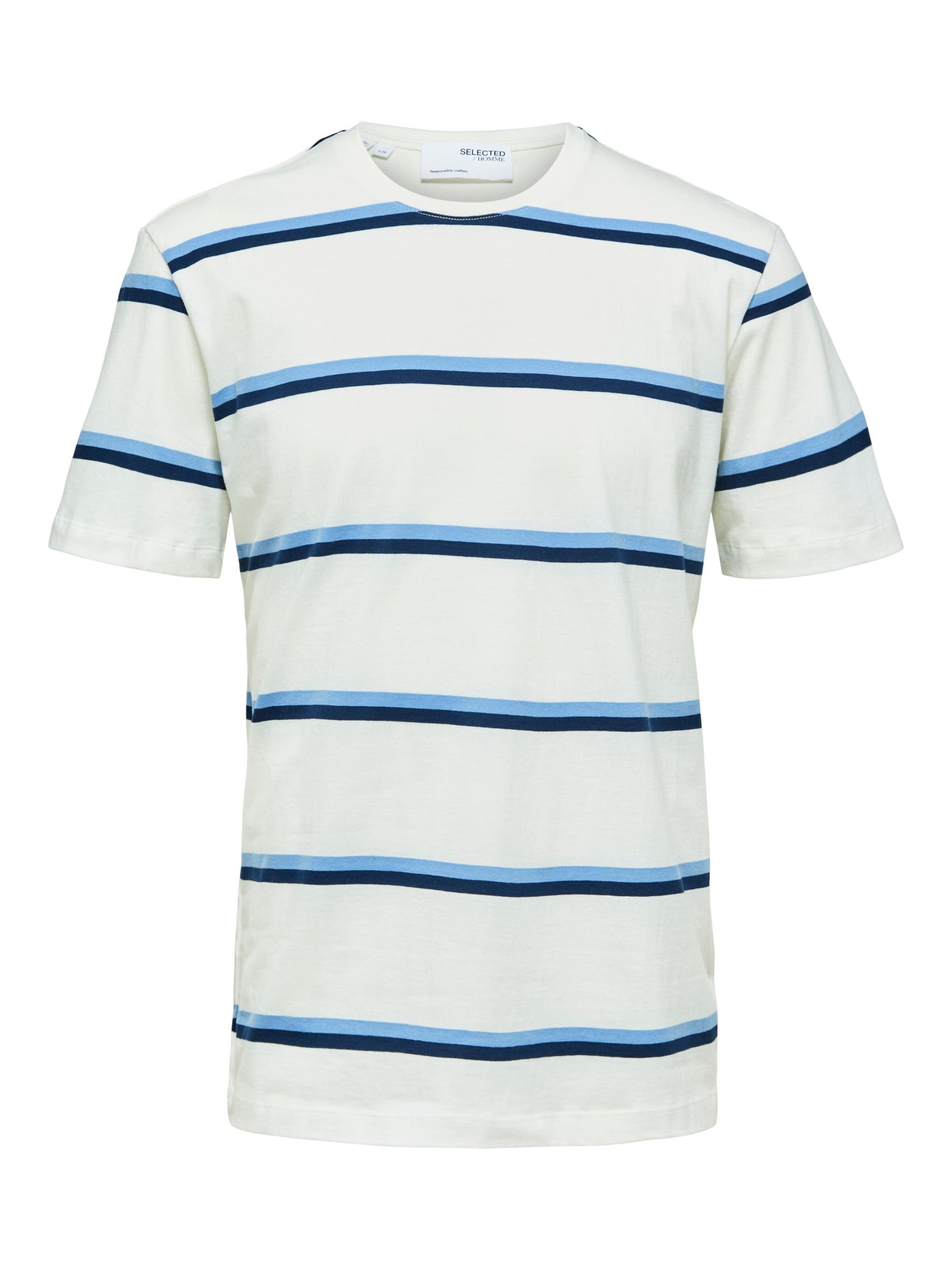 Selected Homme T-Shirt 'owen' S Bleu