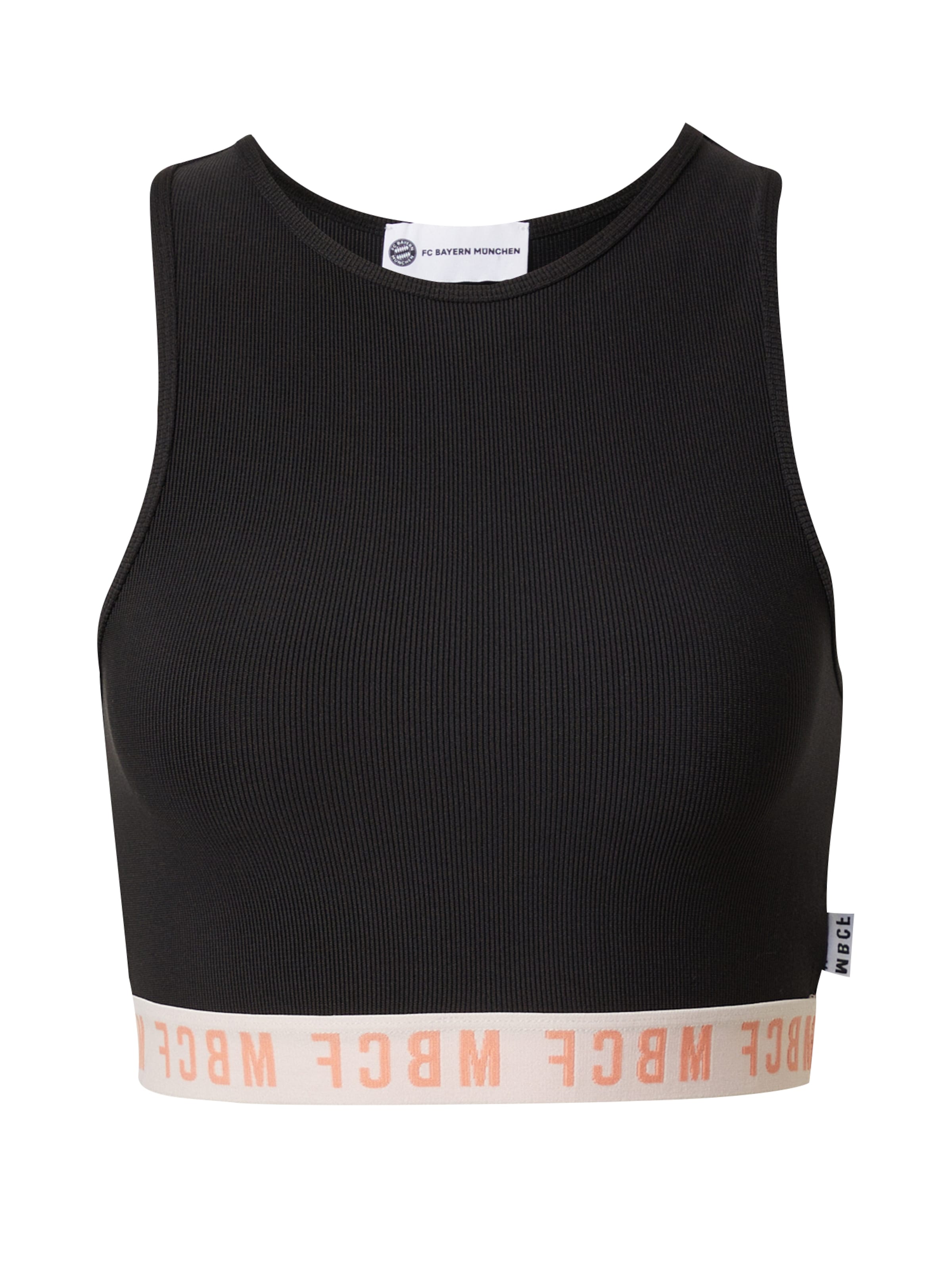 FCBM Top 'Cleo' femei negru l