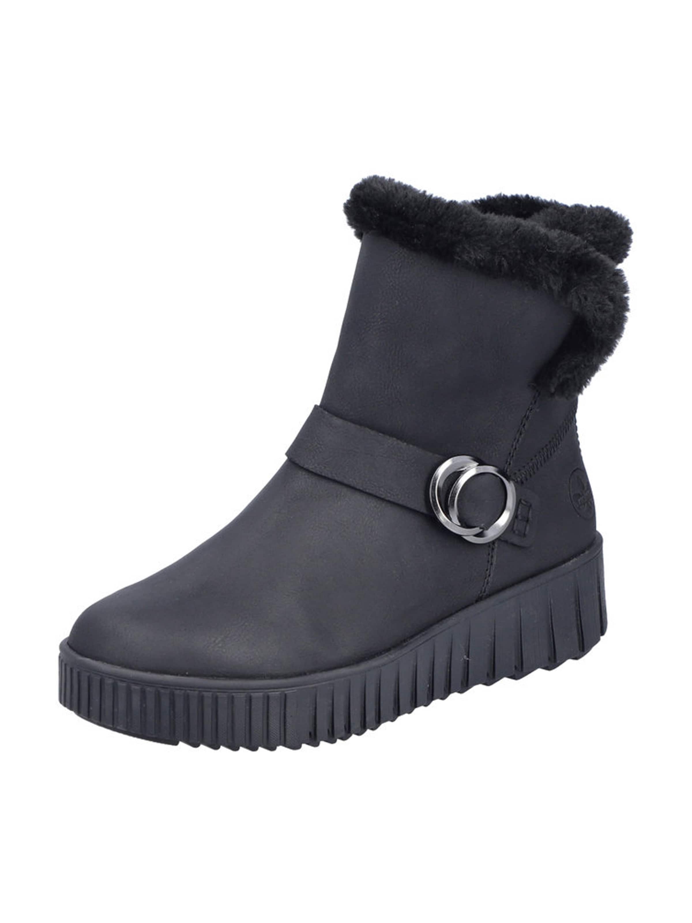 Rieker Botine femei negru 41