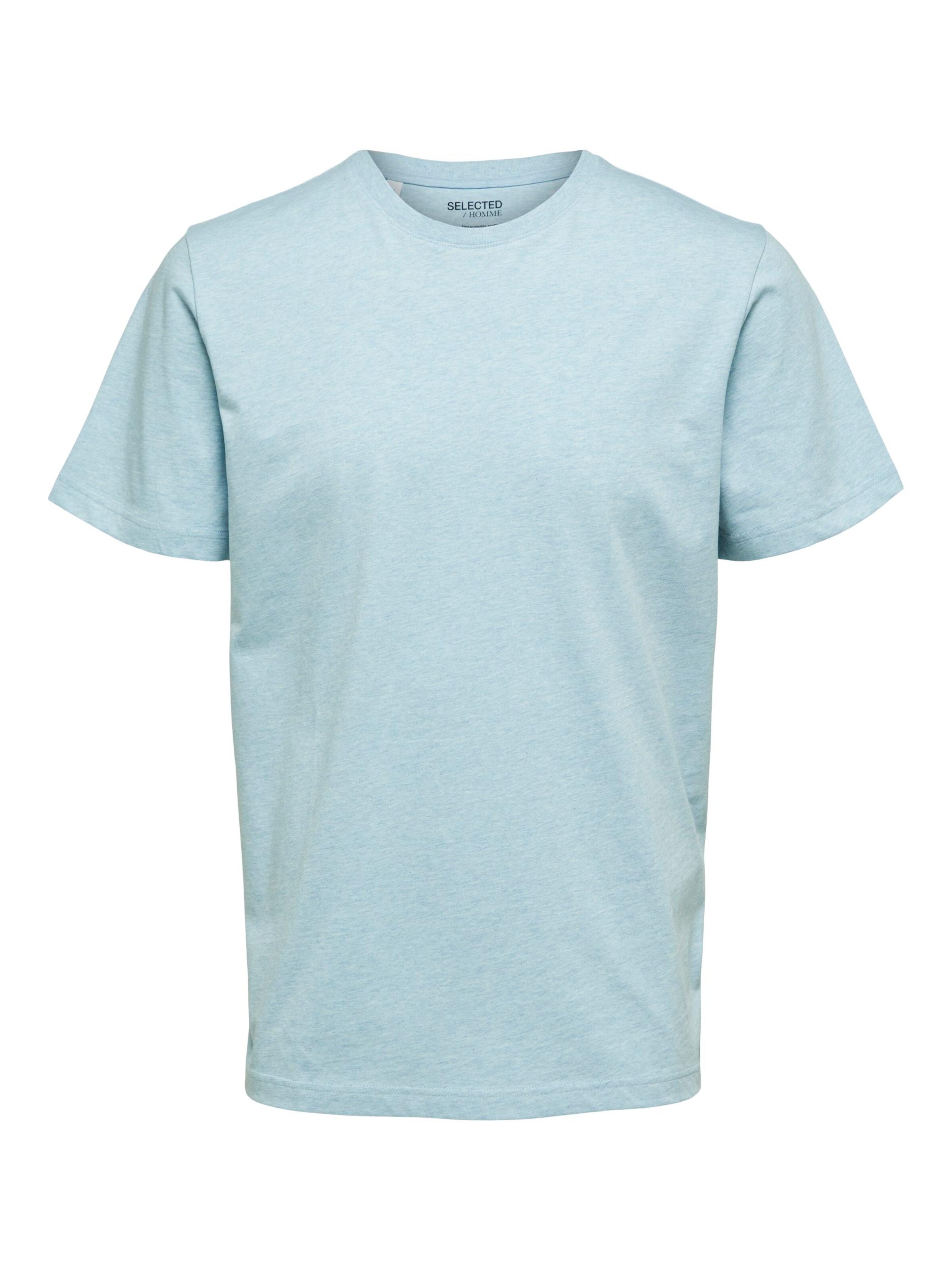 Selected Homme T-Shirt 'norman' L Bleu