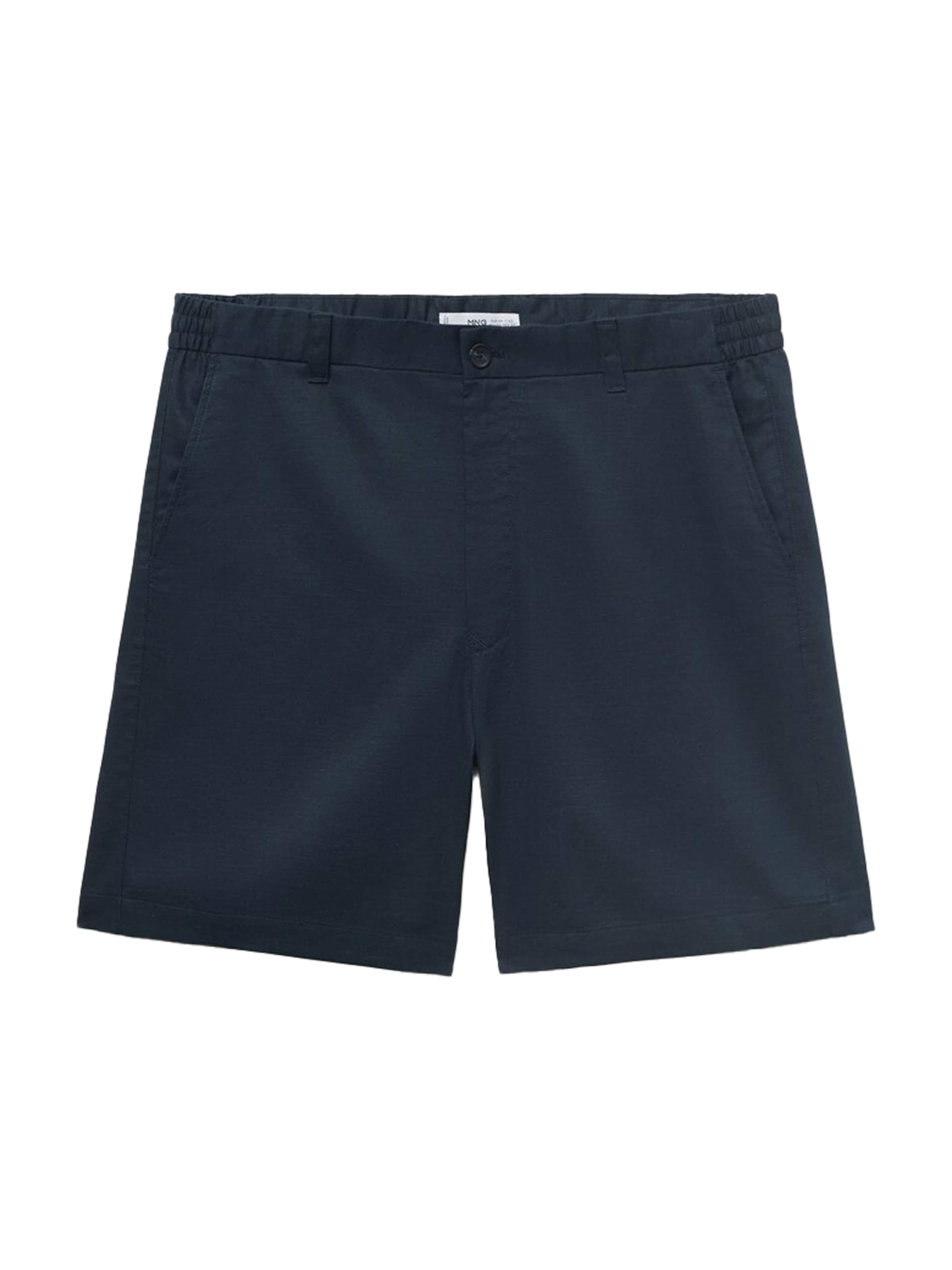 MANGO MAN Pantaloni eleganți 'DARB' bǎrați albastru 33