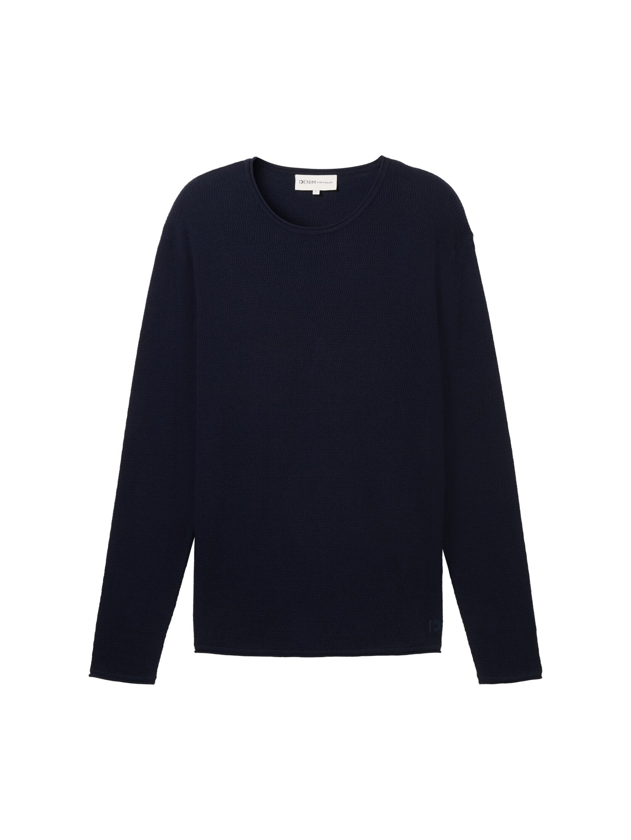 TOM TAILOR DENIM Pulover bǎrați albastru m