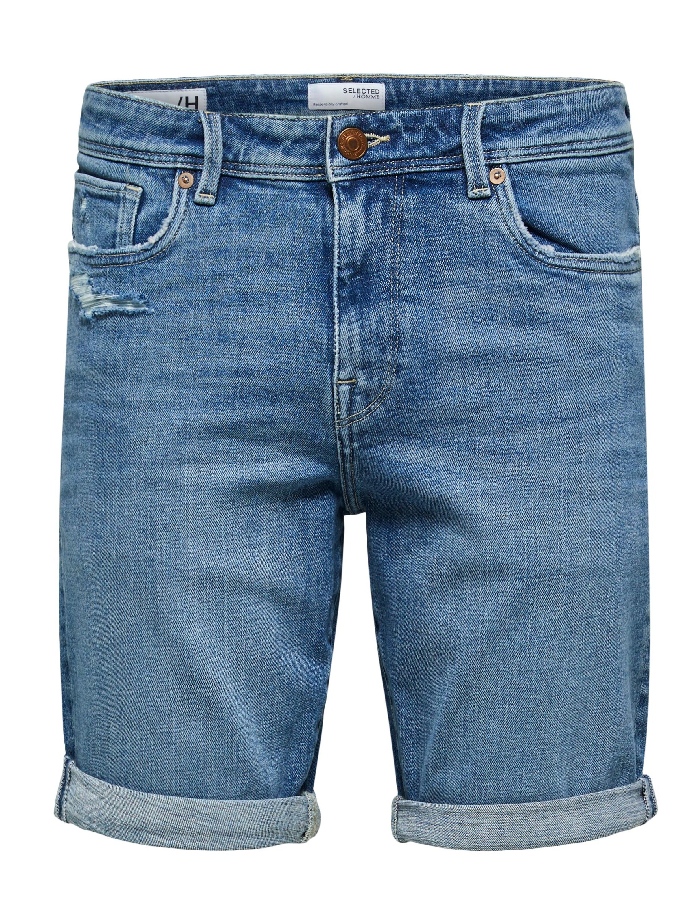 Selected Homme Shorts 'alex' 33 Blau