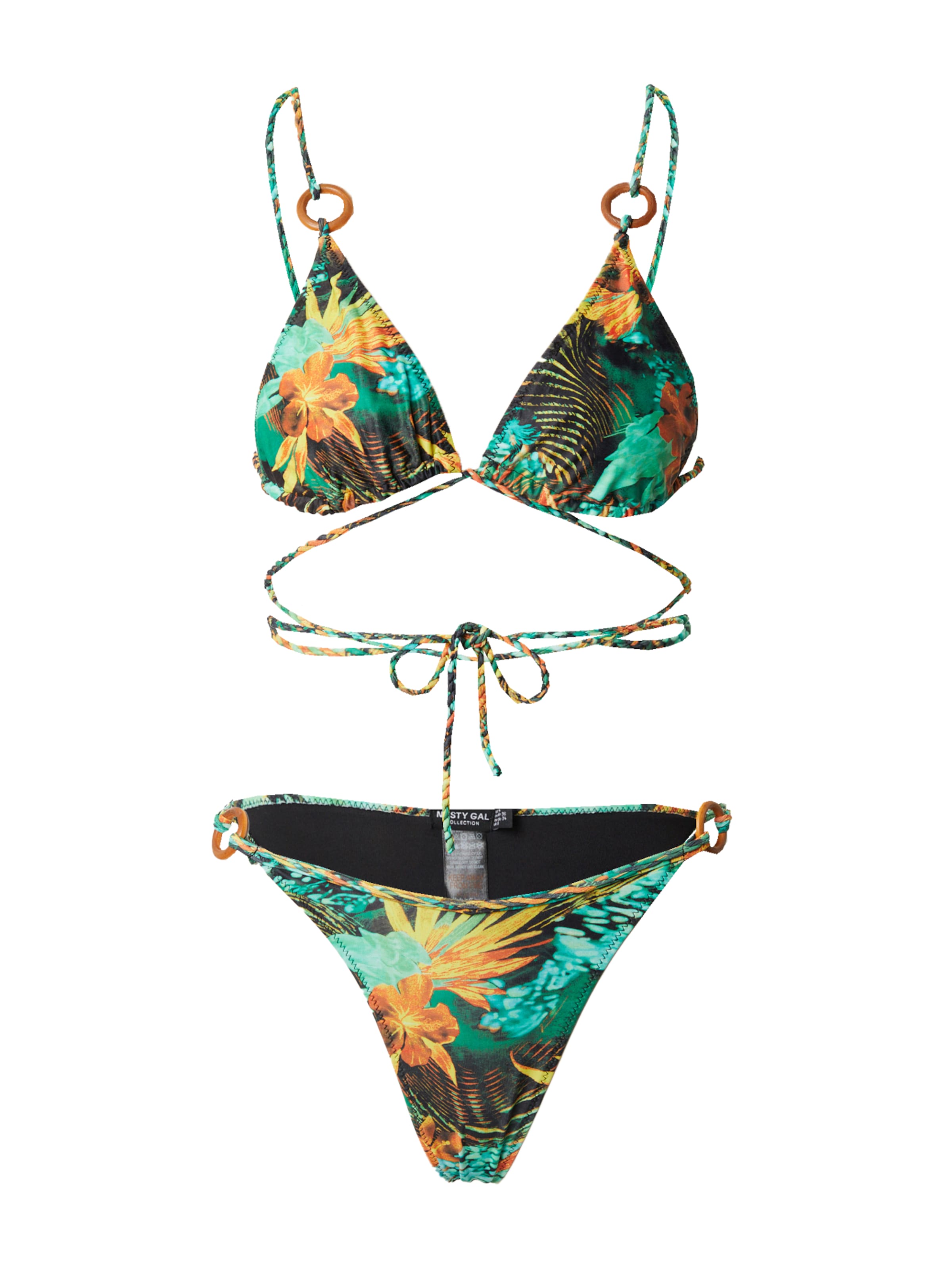 Nasty Gal Μπικίνι άνδρες πράσινο xs