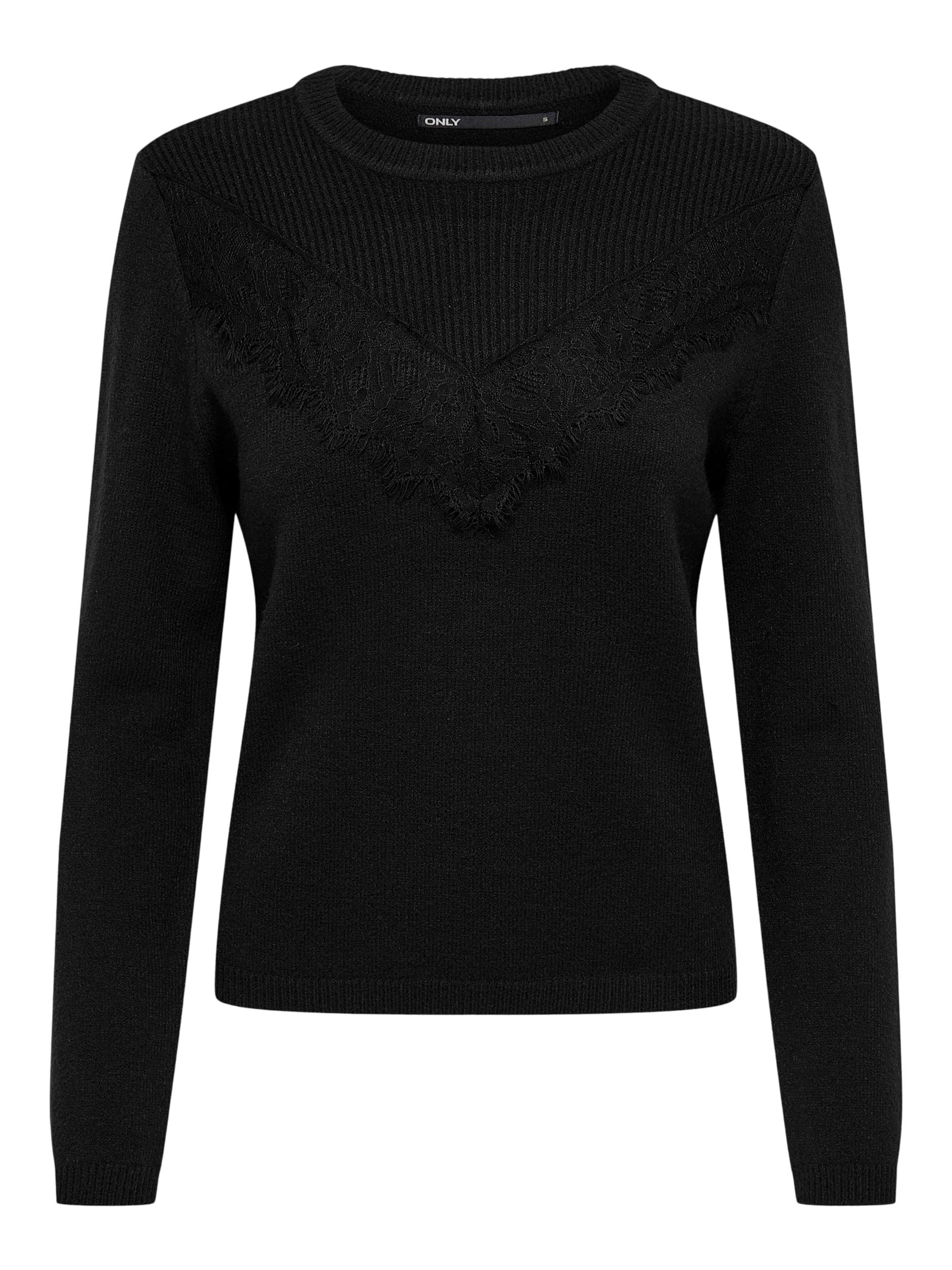 Only Petite Pull-Over 'katia' L Noir