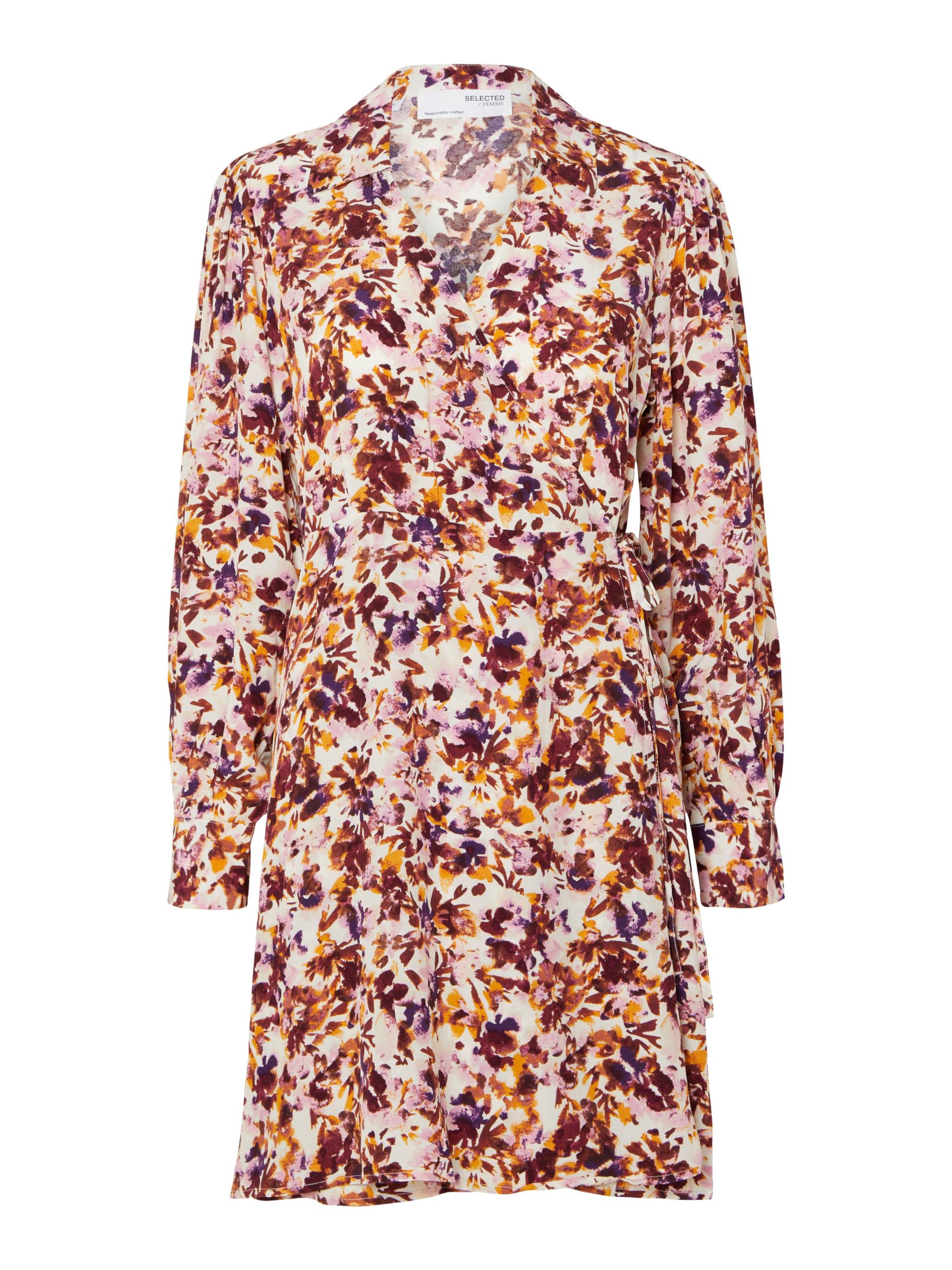 SELECTED Rochie 'MERLE' femei bronz 34