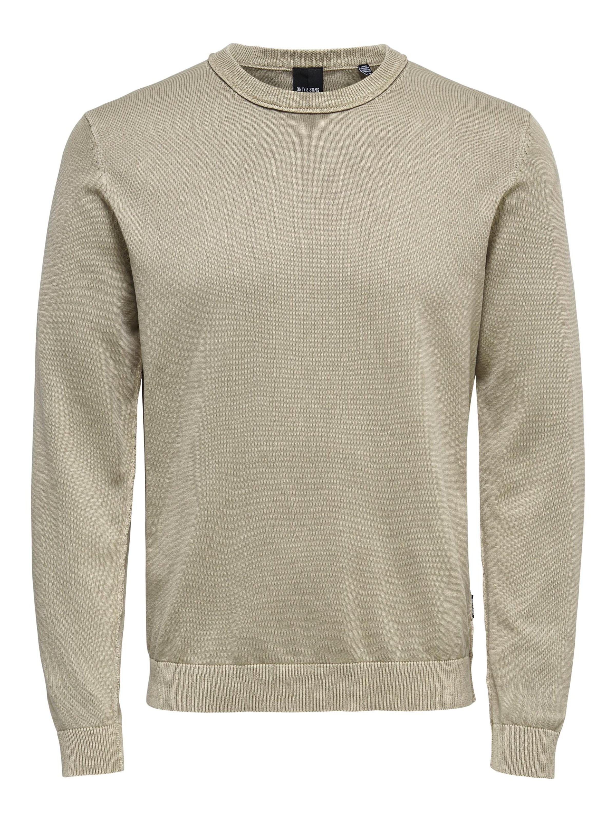Only & Sons Pull-Over 'clark' L Beige