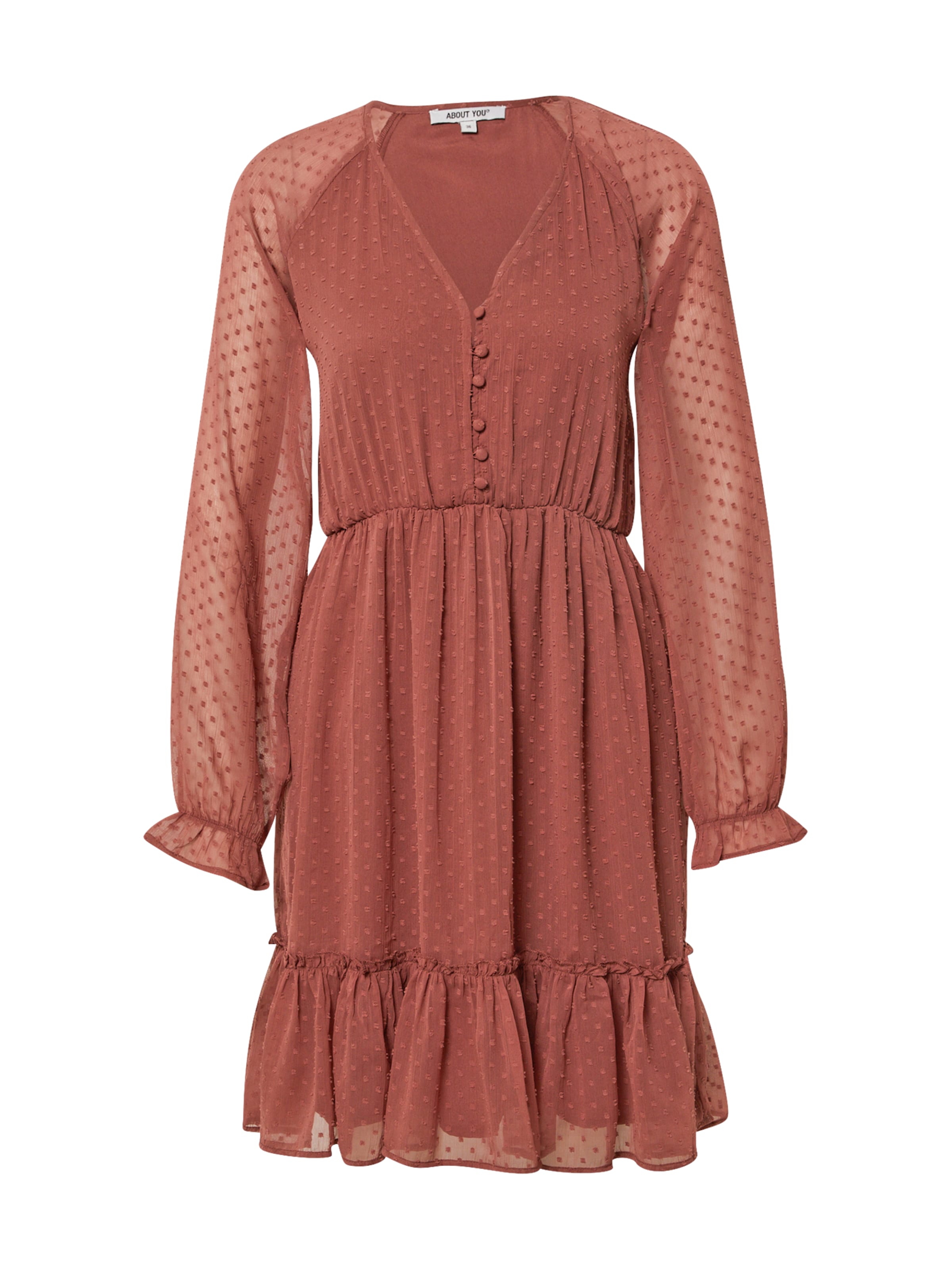 ABOUT YOU Kleid 'Tia' frauen rot 44