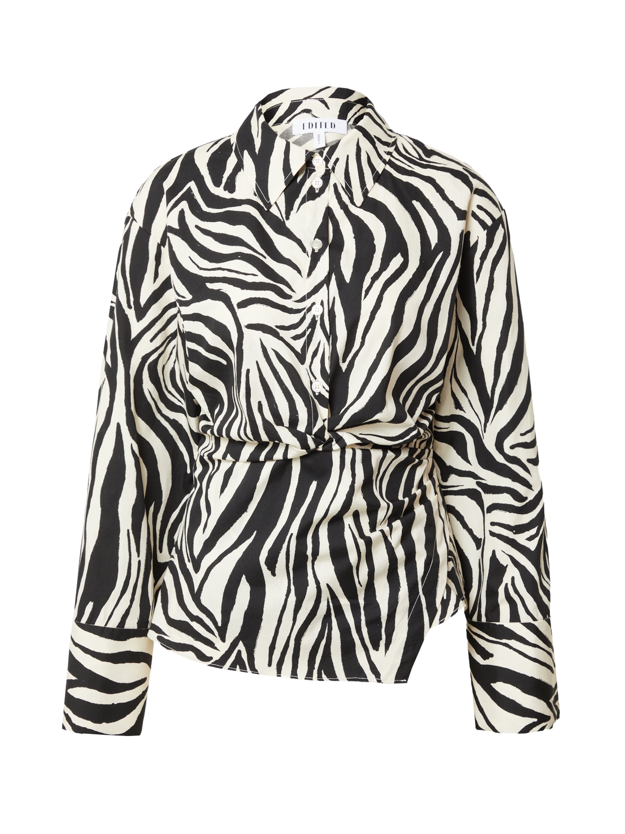 EDITED Blouse dames schwarz s