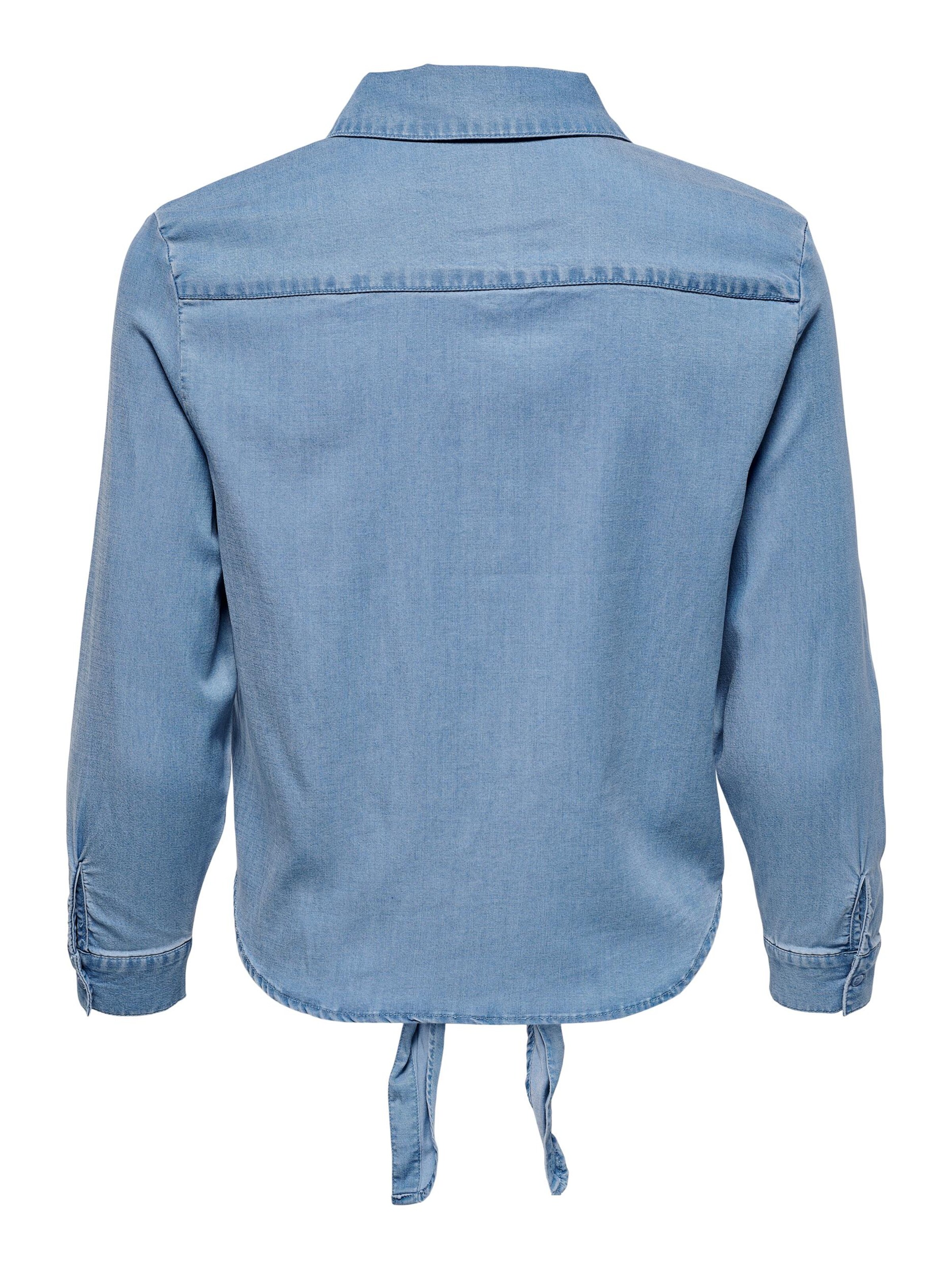 Only Chemisier 'pema' L Bleu