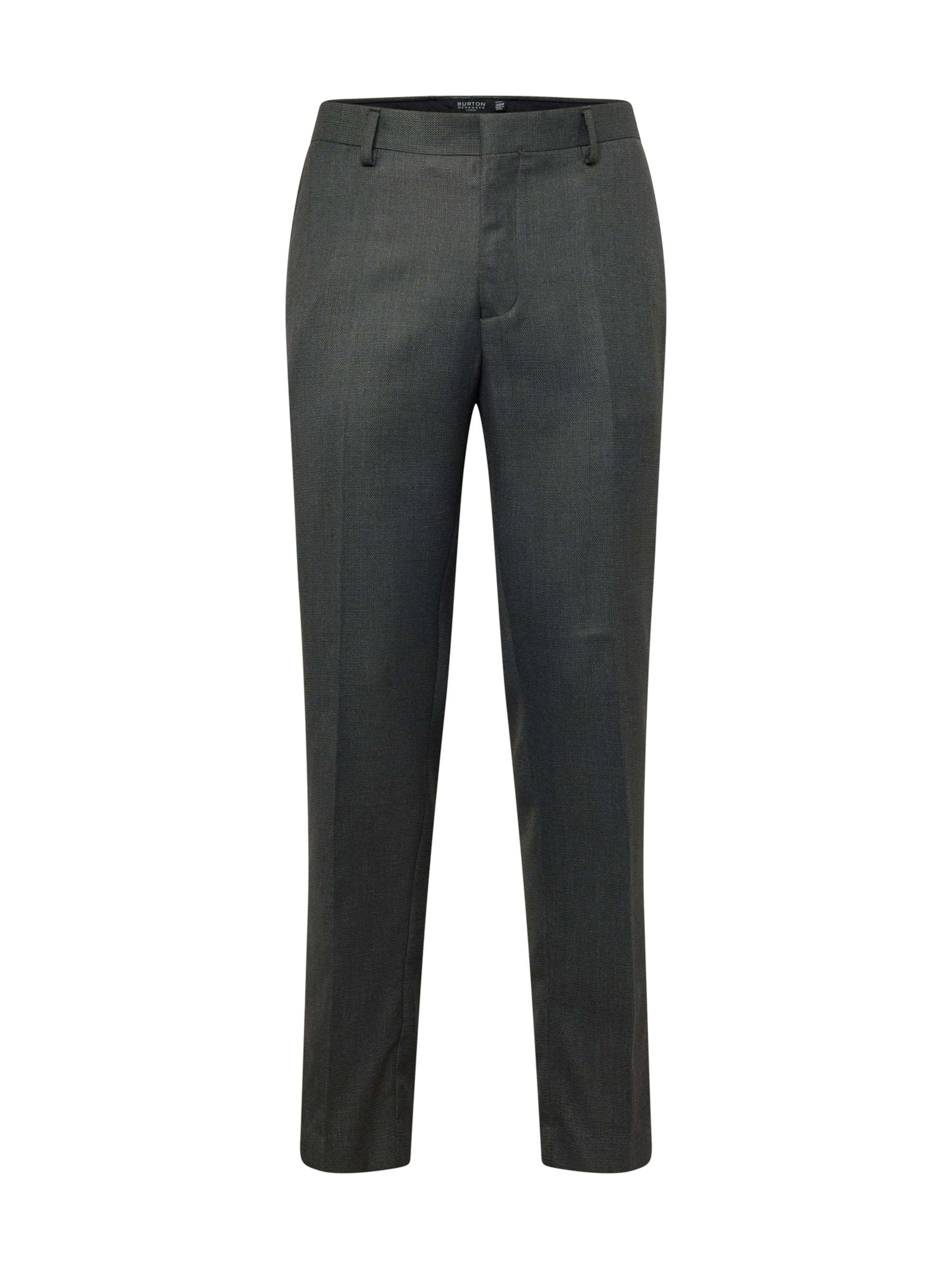 BURTON MENSWEAR LONDON Pantaloni cu dungă bǎrați gri 48