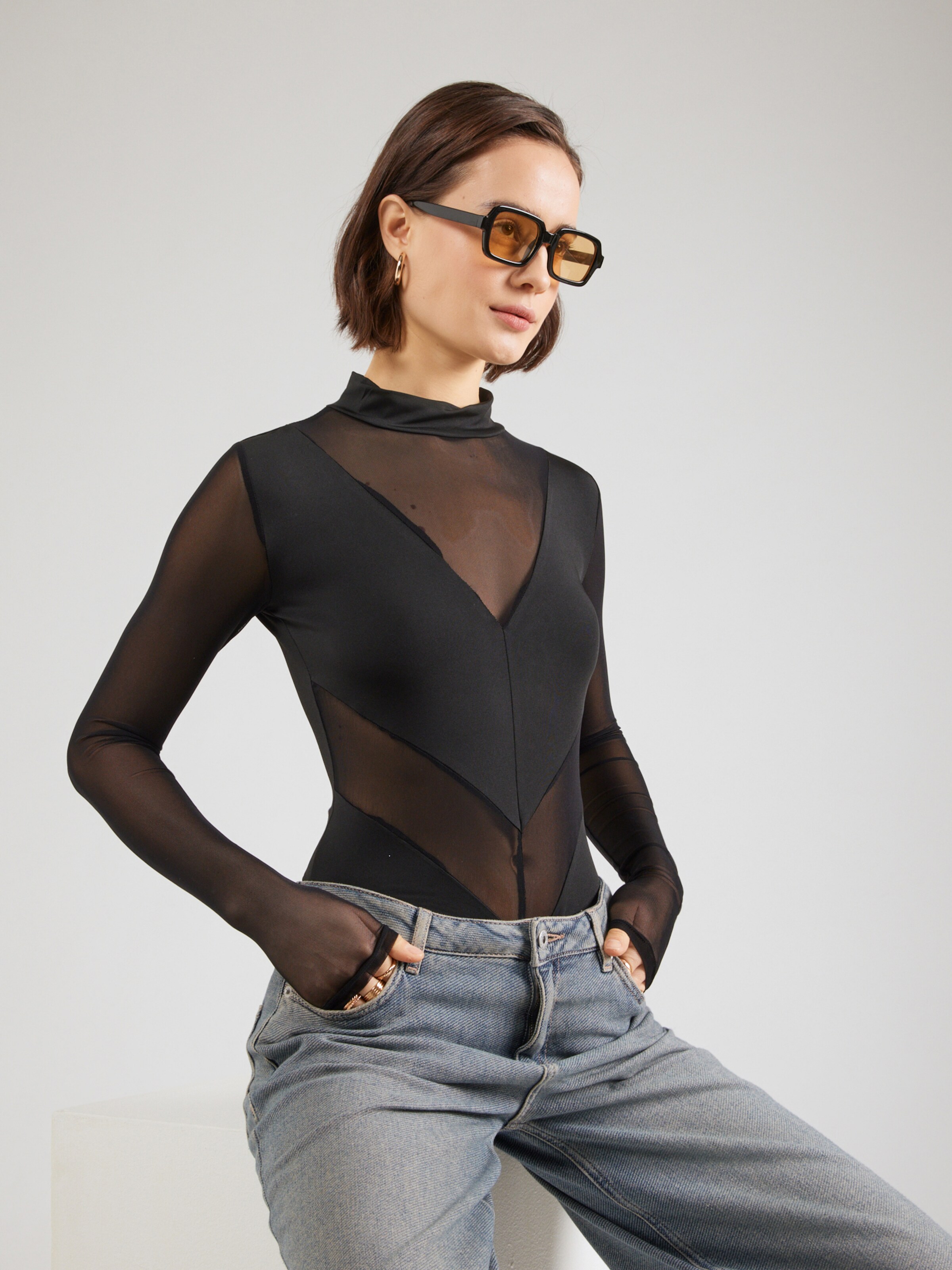ABOUT YOU Body 'Dilara' frauen schwarz s