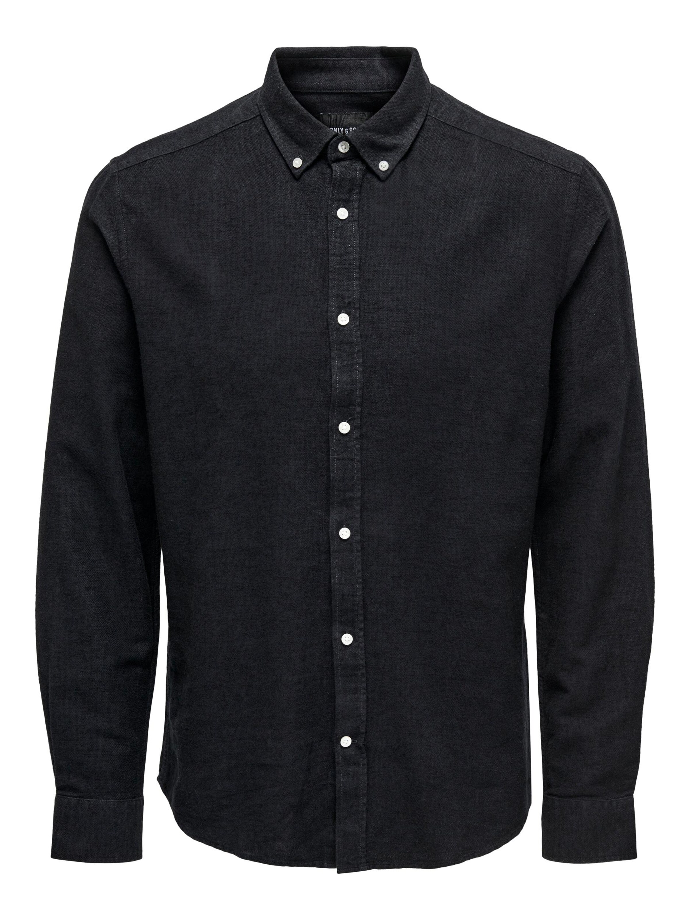 Only & Sons Chemise 'arlo' L Noir