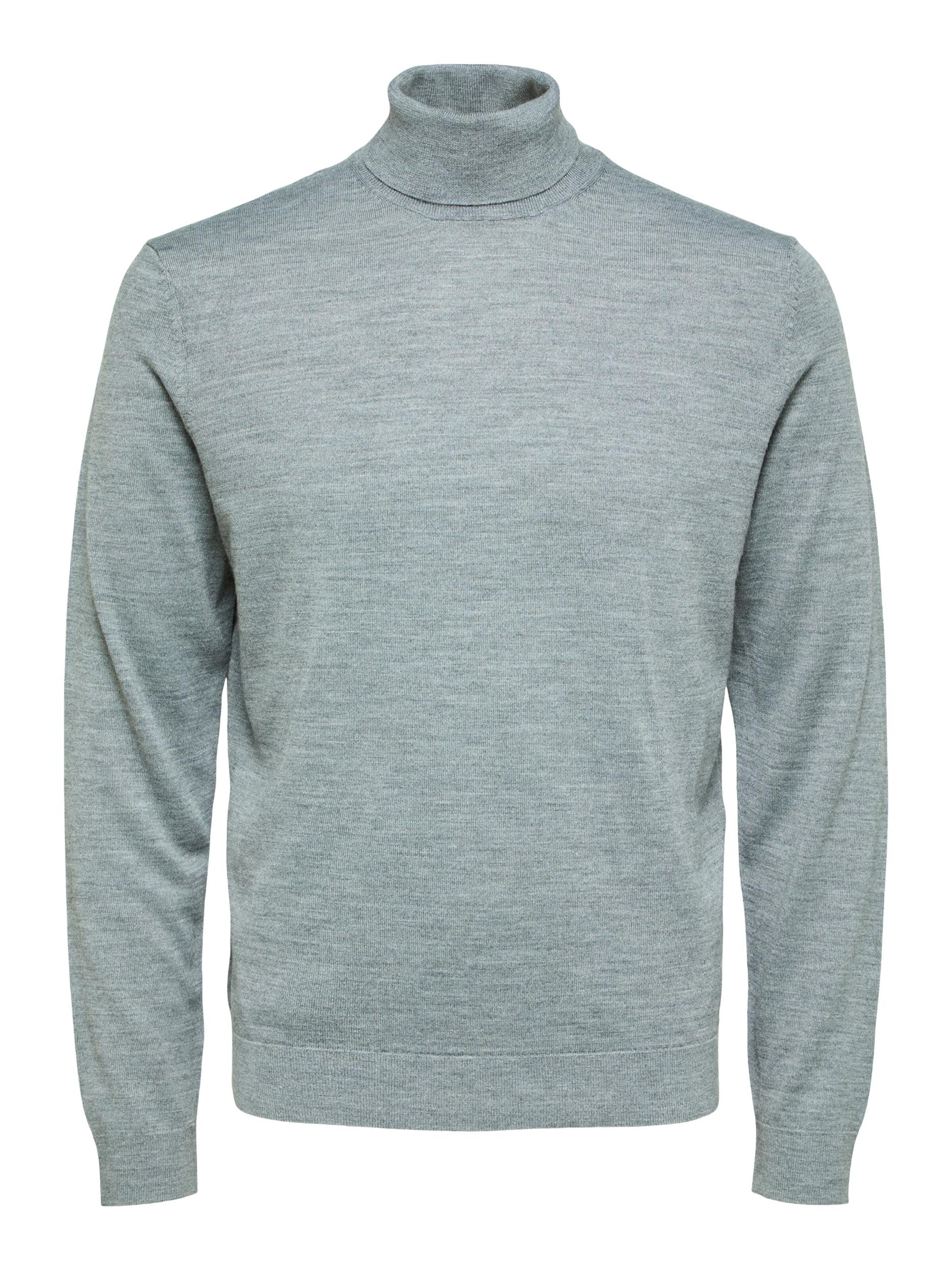 Selected Homme Pull-Over L Gris