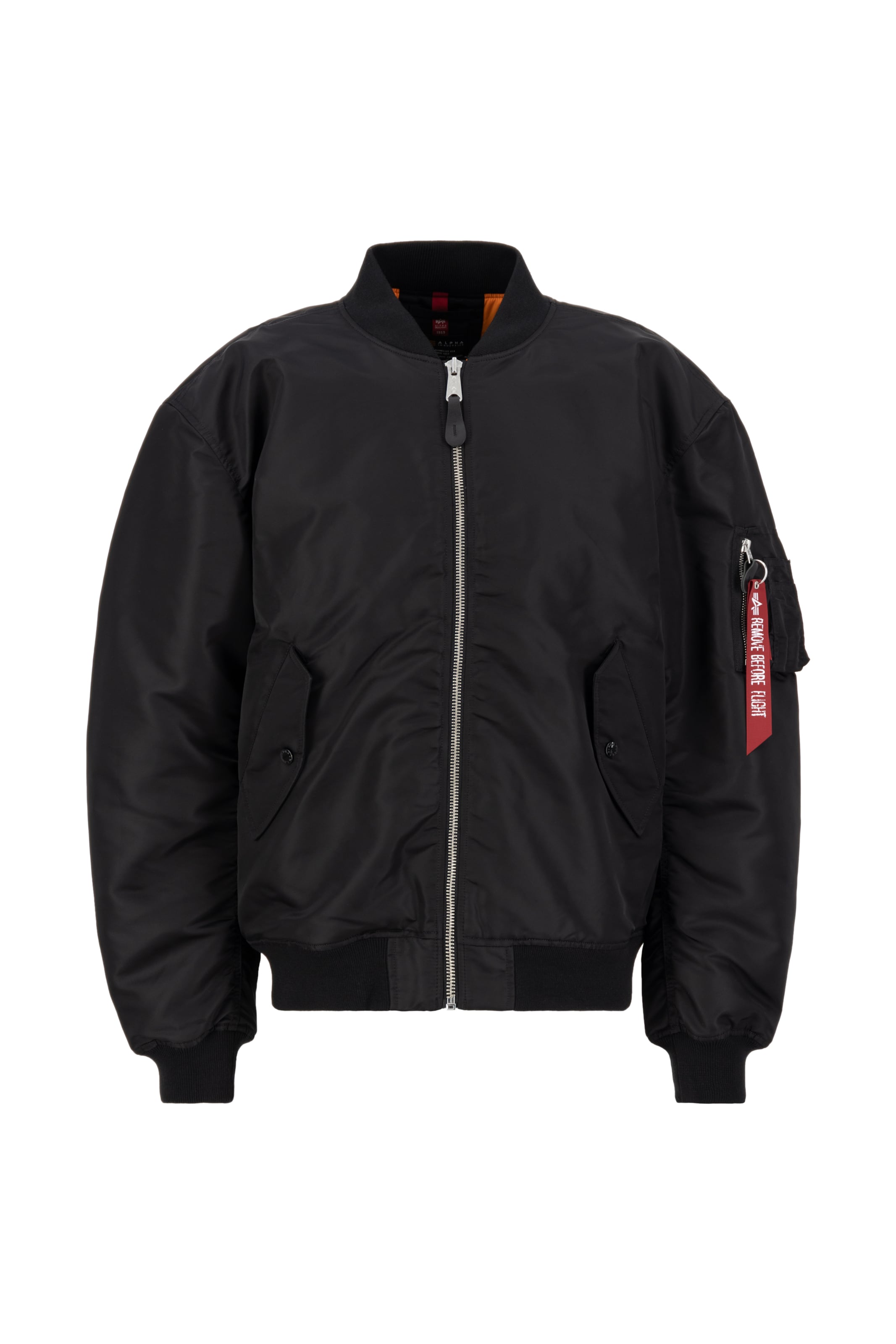 ALPHA INDUSTRIES Átmeneti dzseki 'MA-1 CS' férfi fekete m
