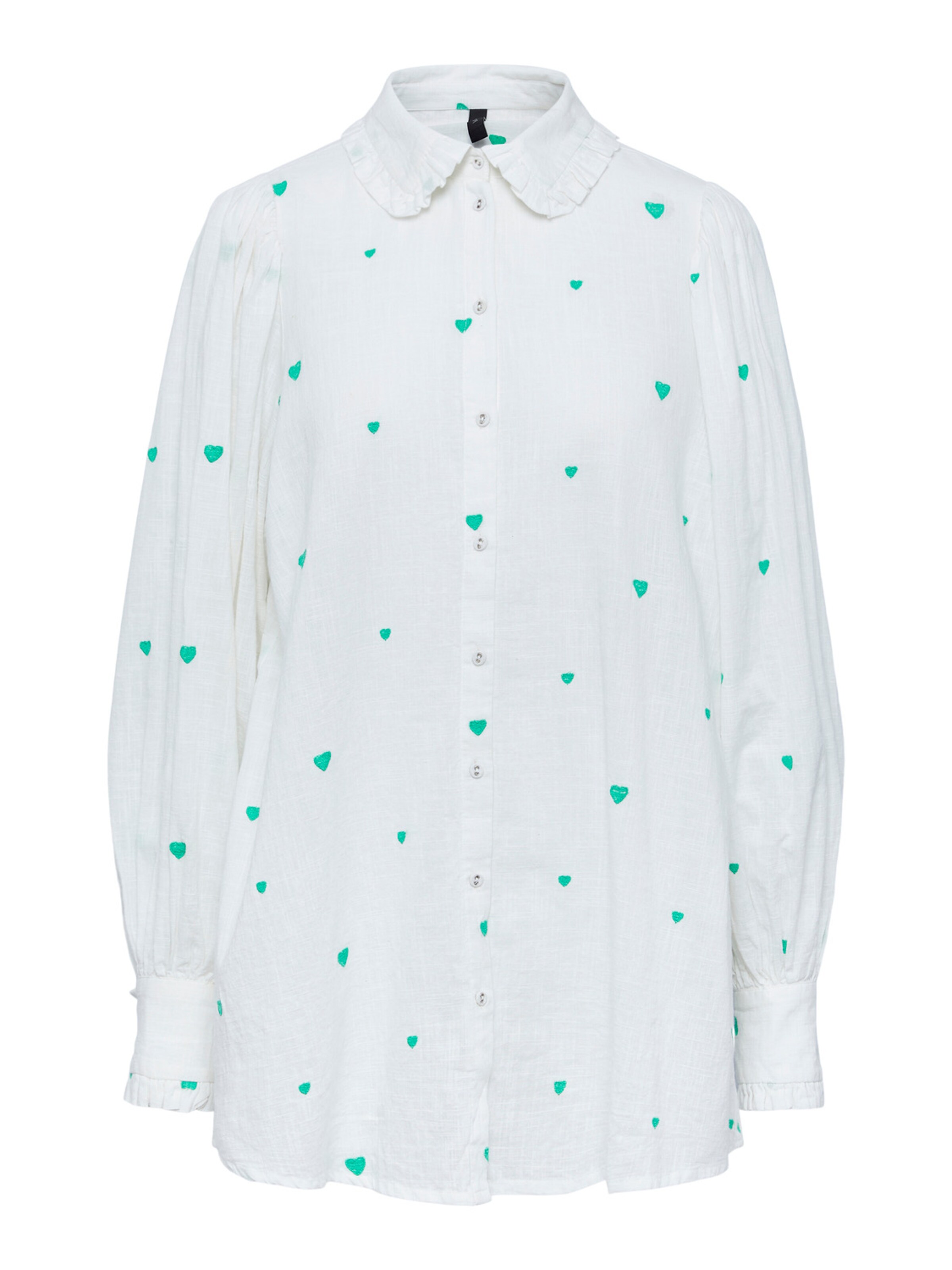 Y.A.S Chemisier 'heart' L Blanc