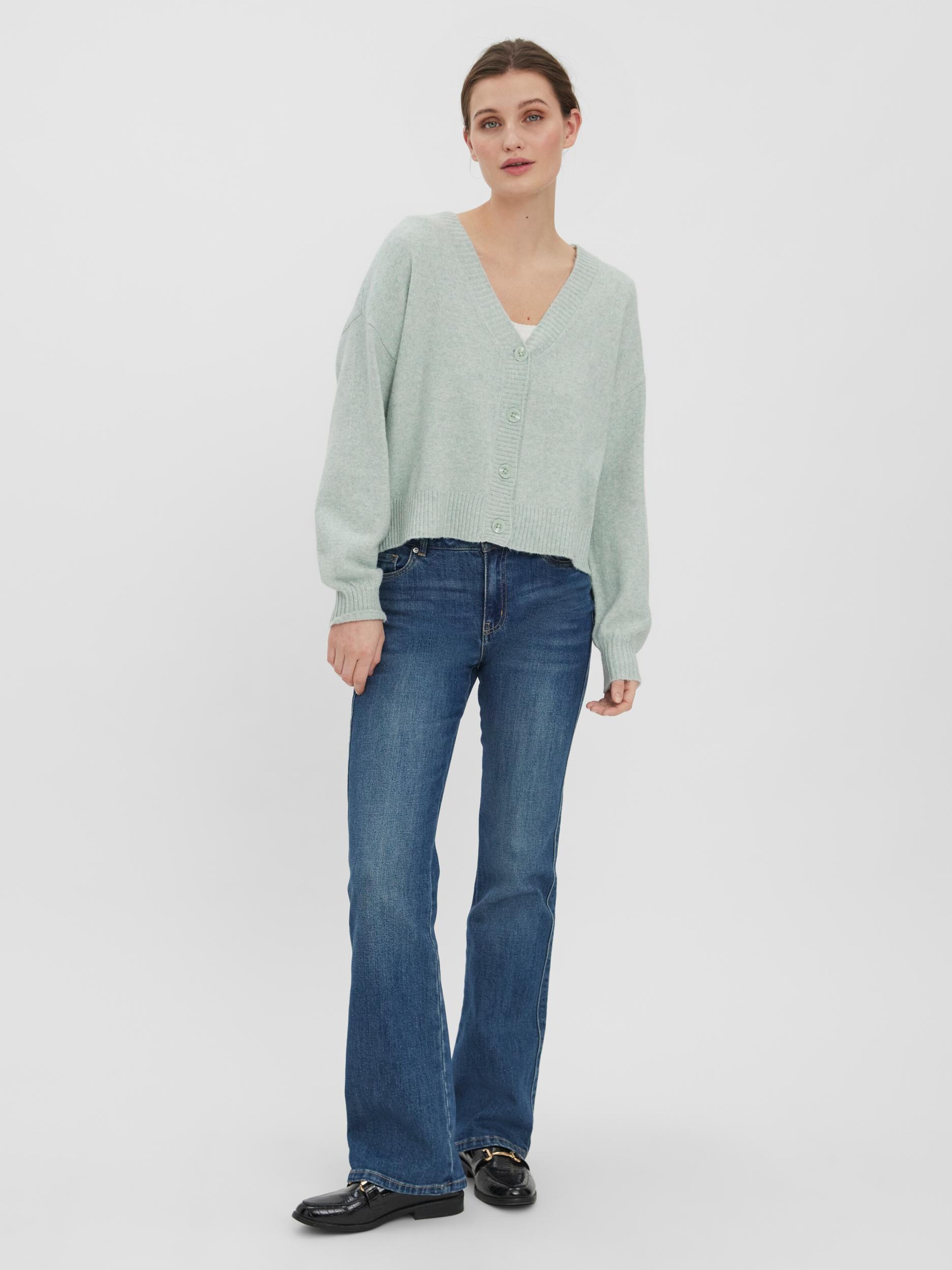 Vero Moda Cardigan 'doffy' L Vert