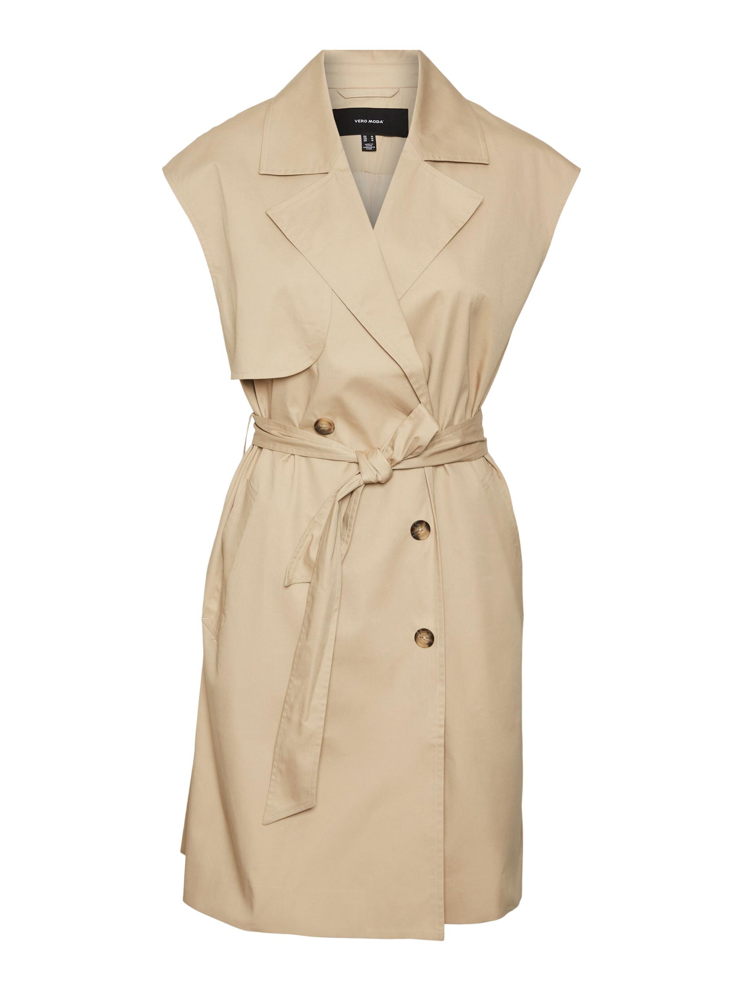 Vero Moda Gilet 'ellie' M Beige