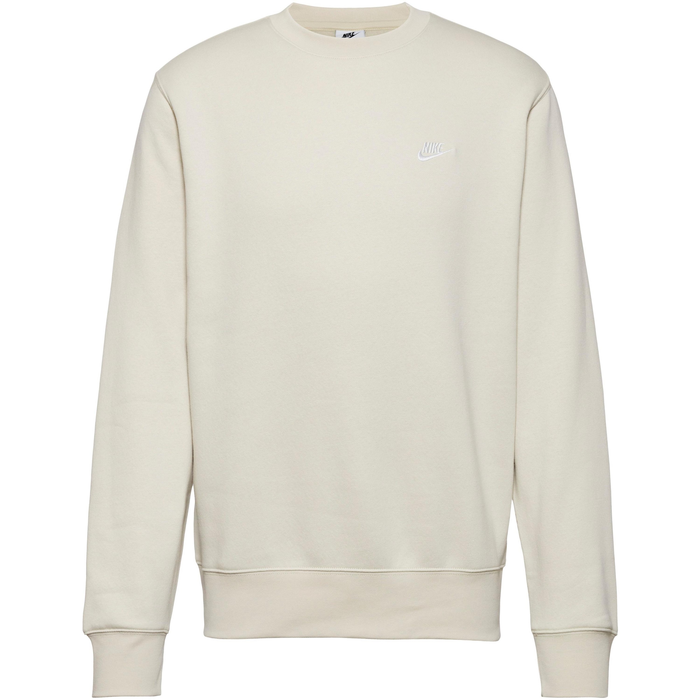 Nike Sportswear Bluză de molton 'Club' bǎrați verde xs