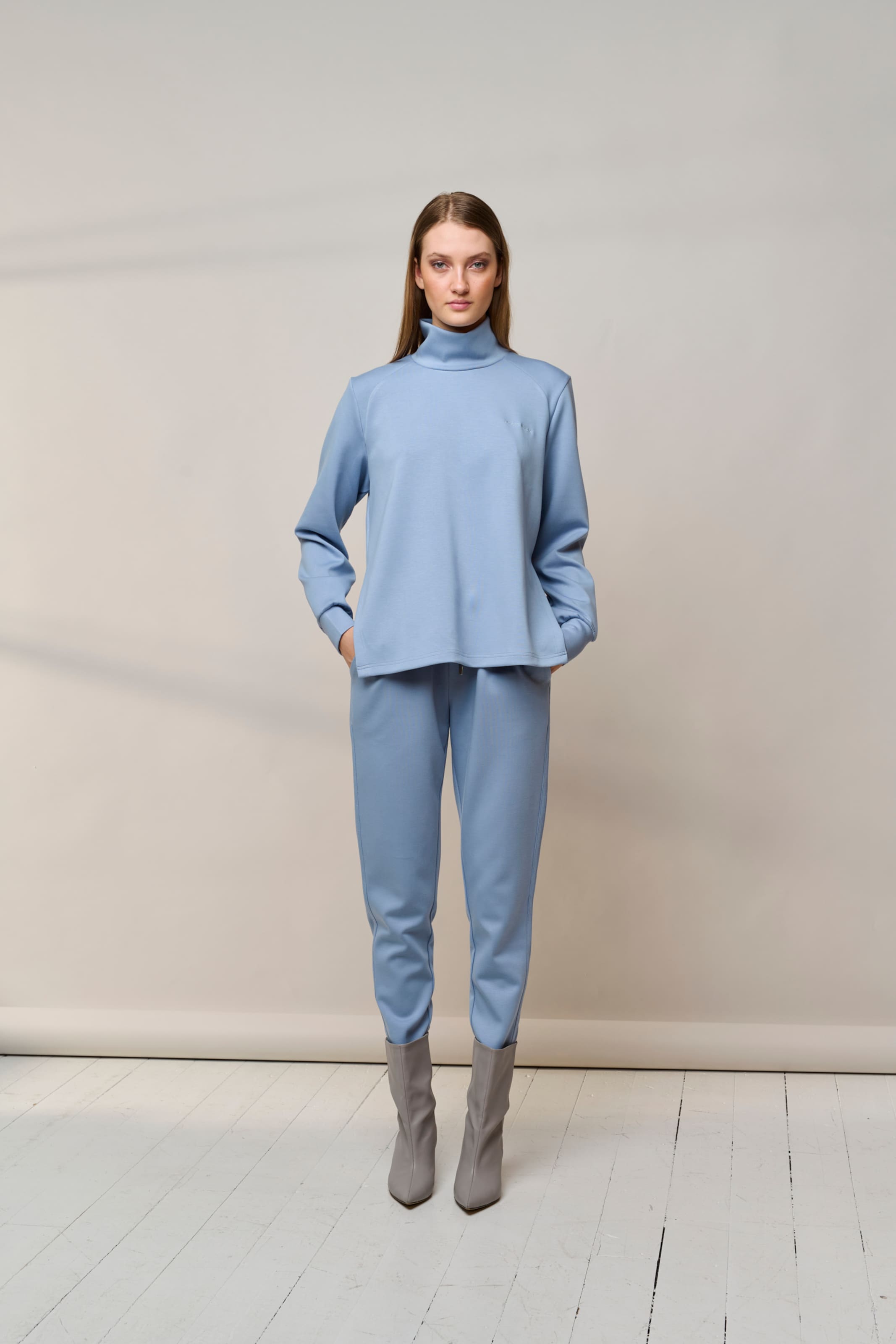 Bruuns Bazaar Sweat-Shirt 'lucerne Battery' XS Bleu