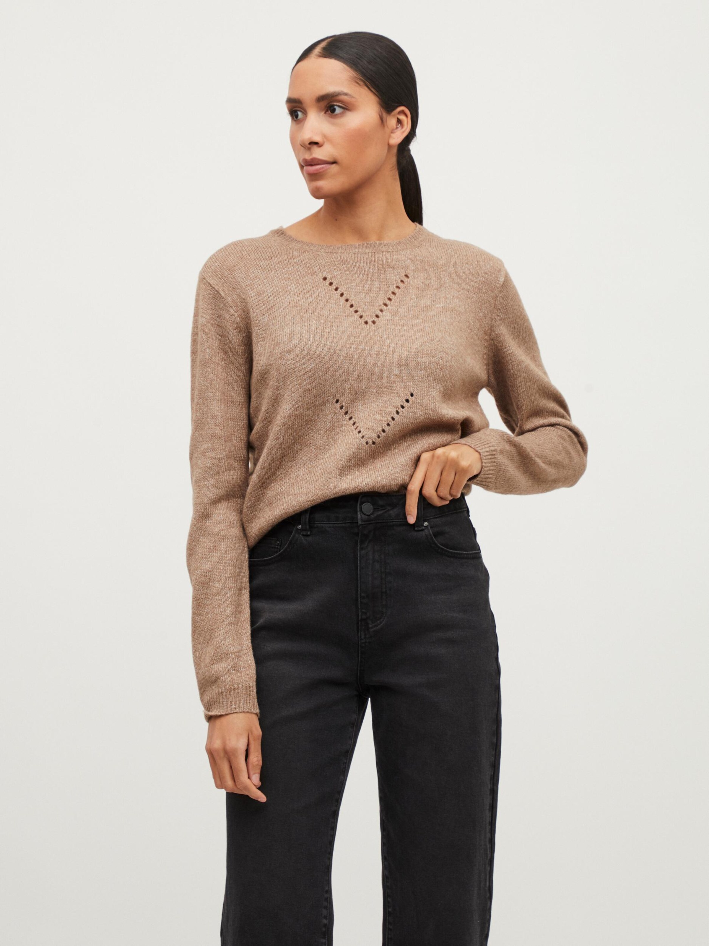 Vila Pull-Over 'surili' L Marron