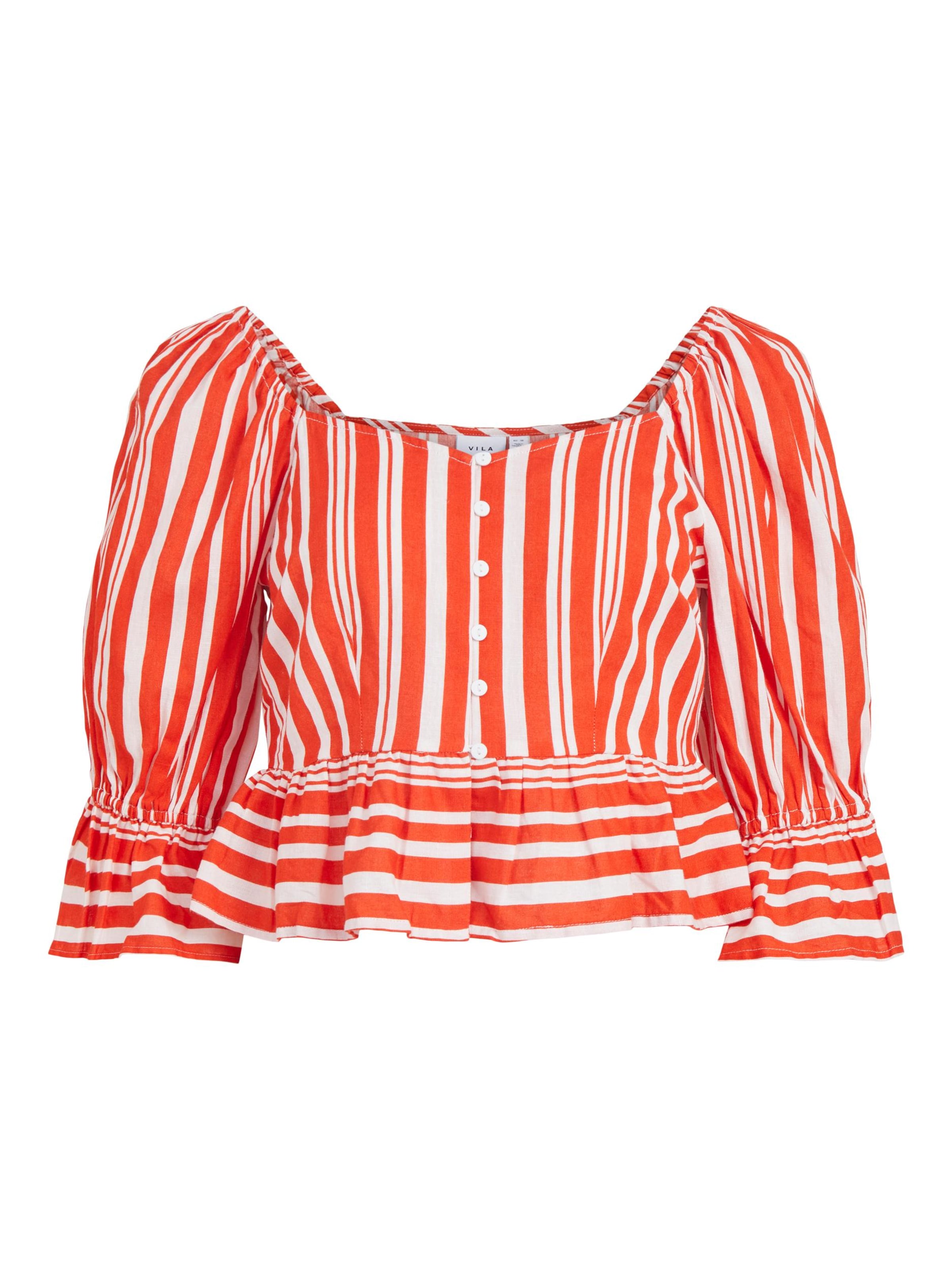 Vila T-Shirt L Rouge