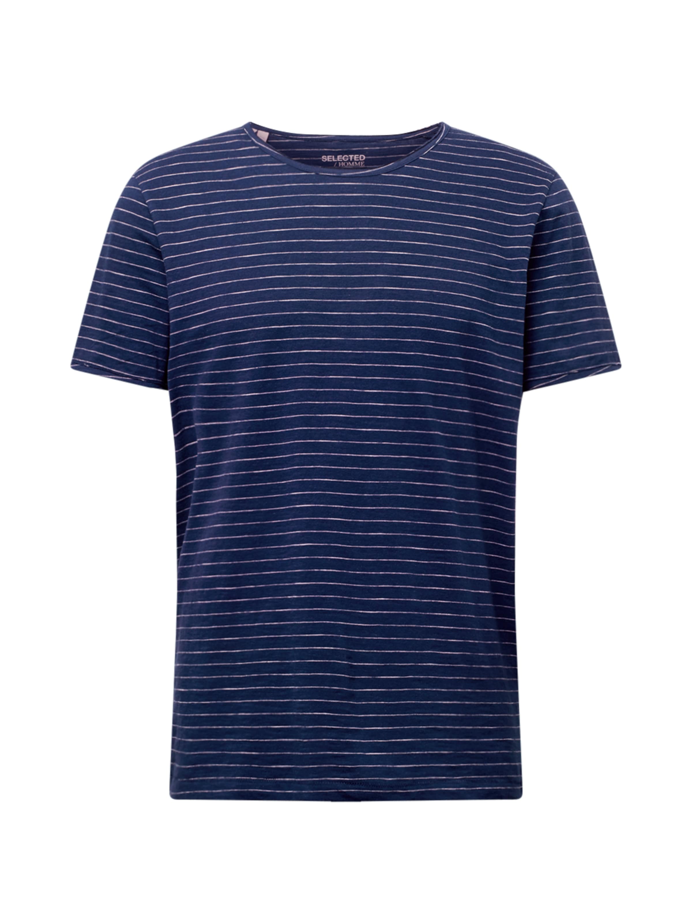 Selected Homme T-Shirt 'morgan' S Blau
