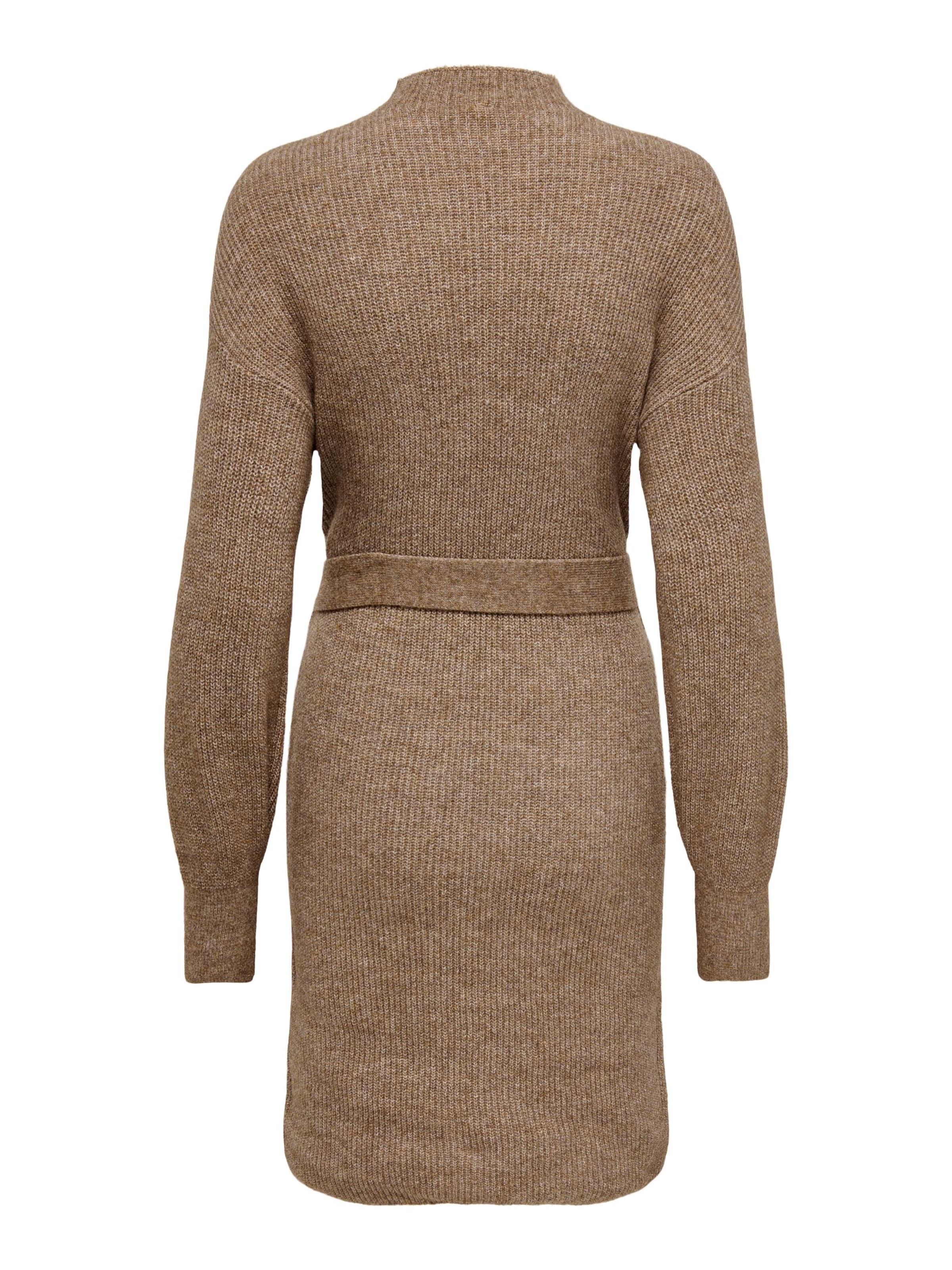 ONLY Rochie tricotat 'THILDE' femei maro xl