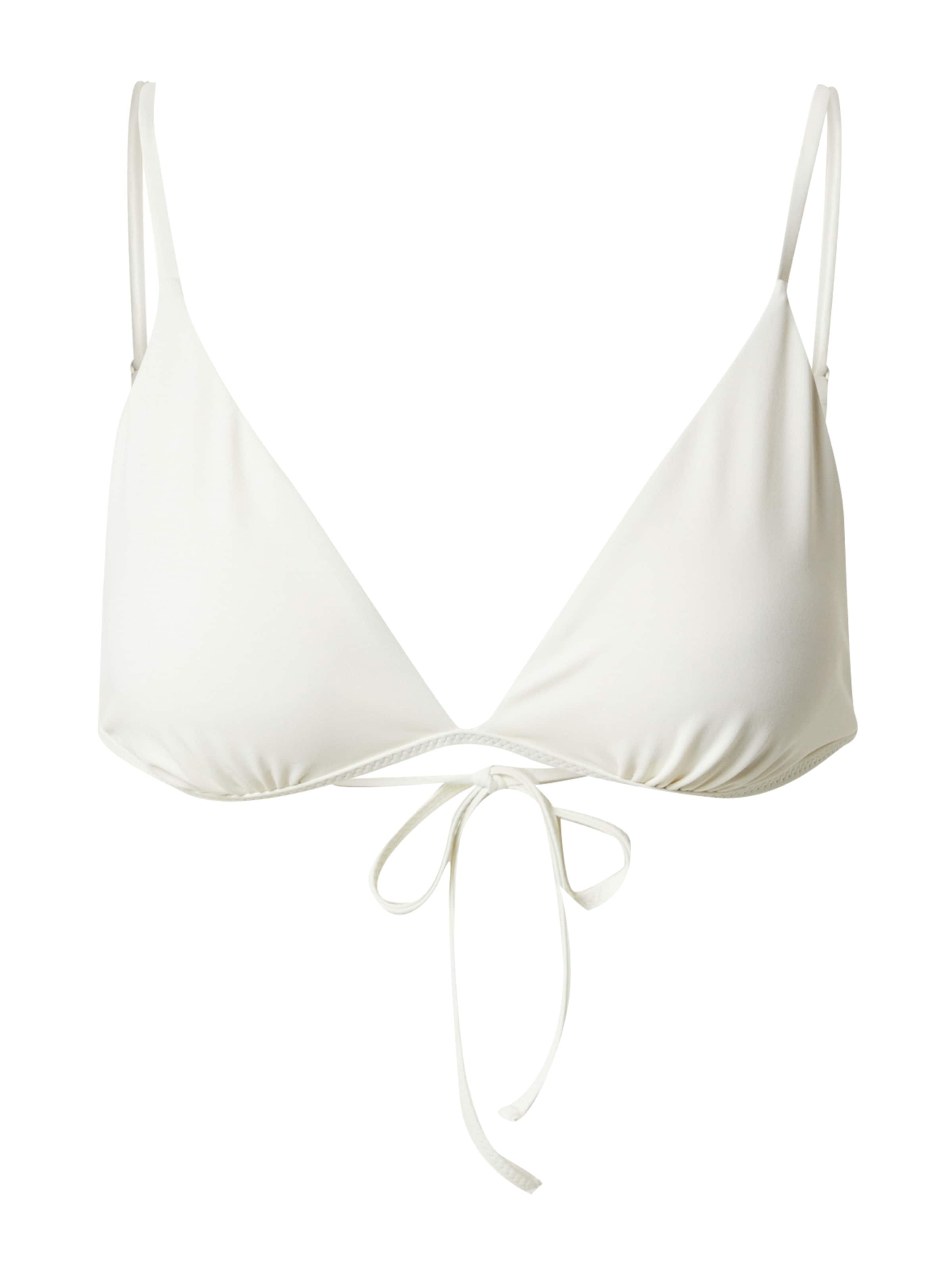 LENI KLUM x ABOUT YOU Sutien costum de baie 'Kora' femei alb 70