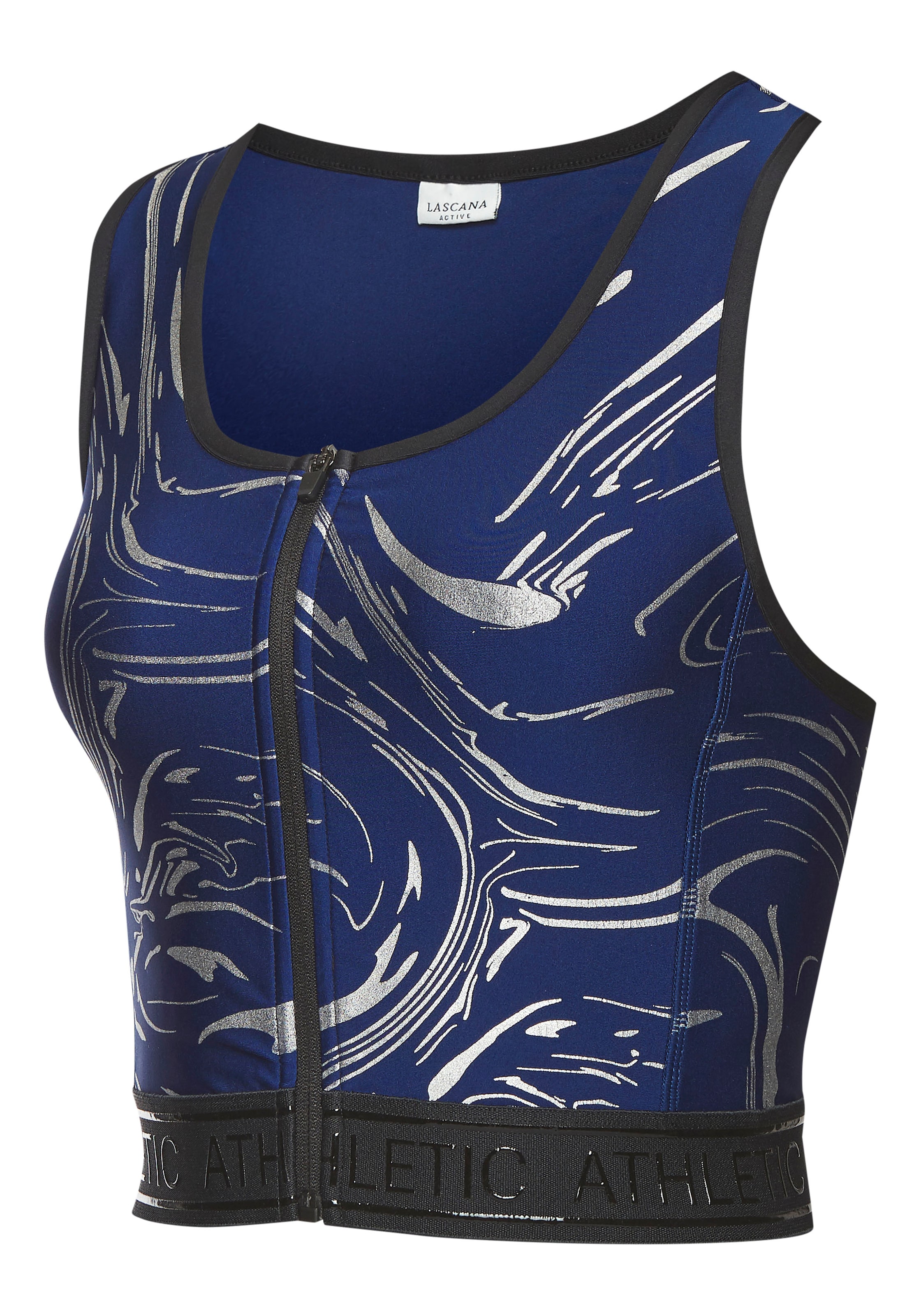 LASCANA ACTIVE Sport top femei albastru xs