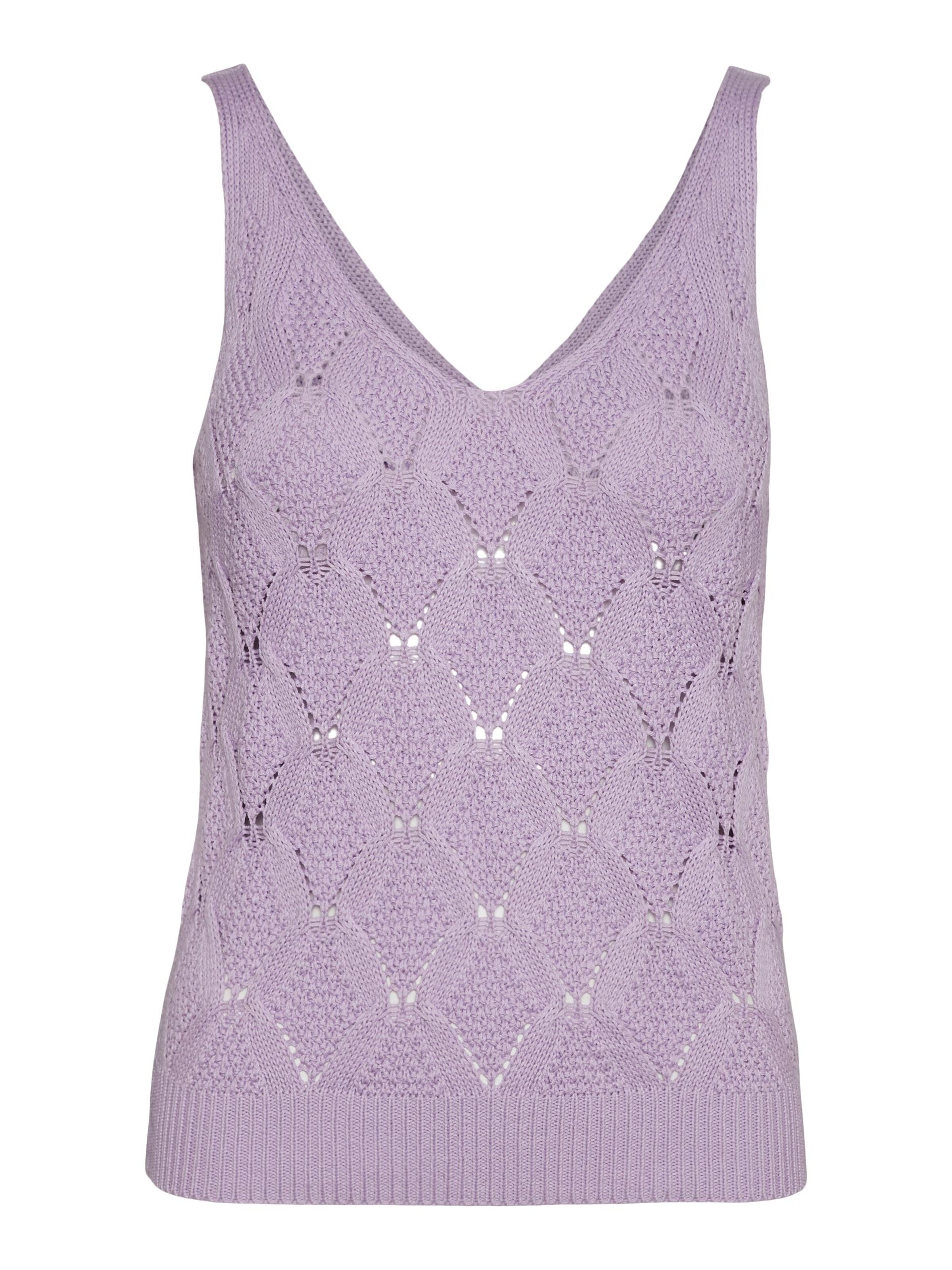 Vero Moda Tops En Tricot 'gabby' XS Violet