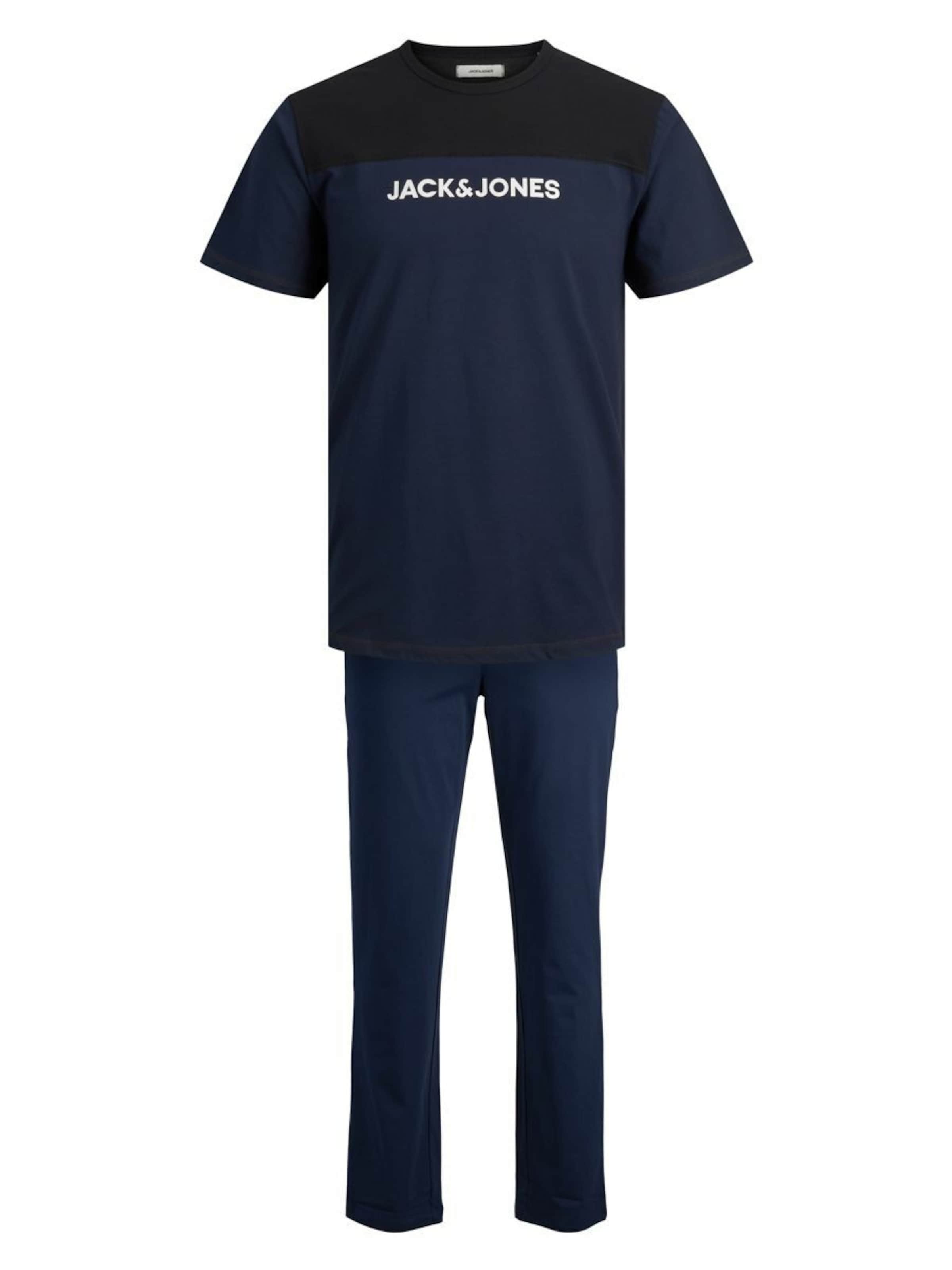 Jack & Jones Pyjama Long S Bleu
