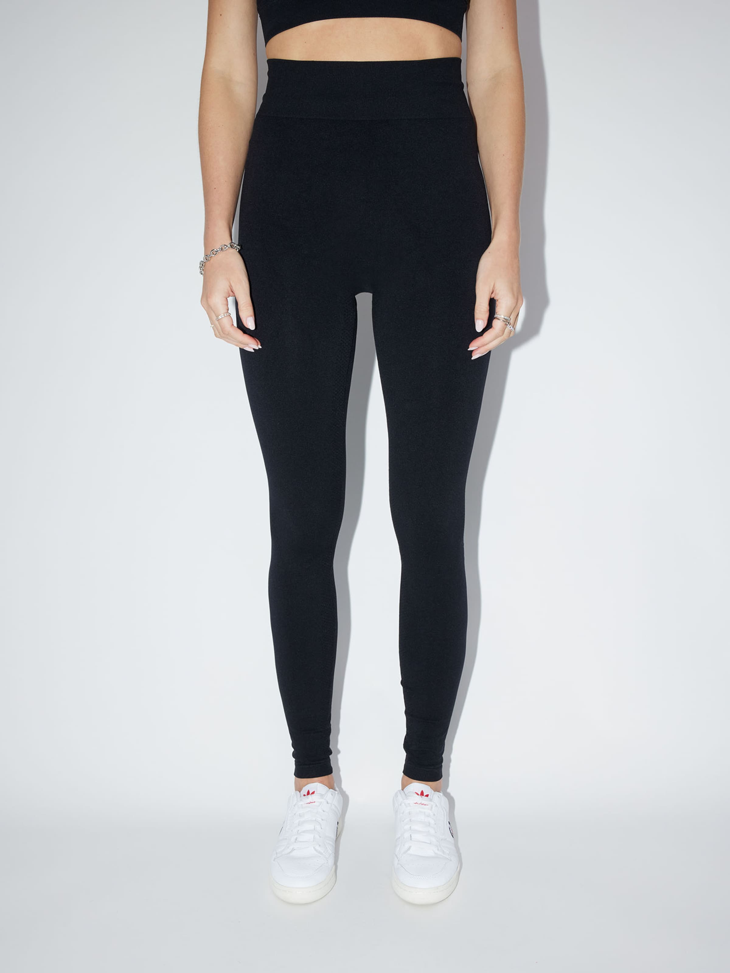 LeGer by Lena Gercke Leggings 'Alexa' femei schwarz m