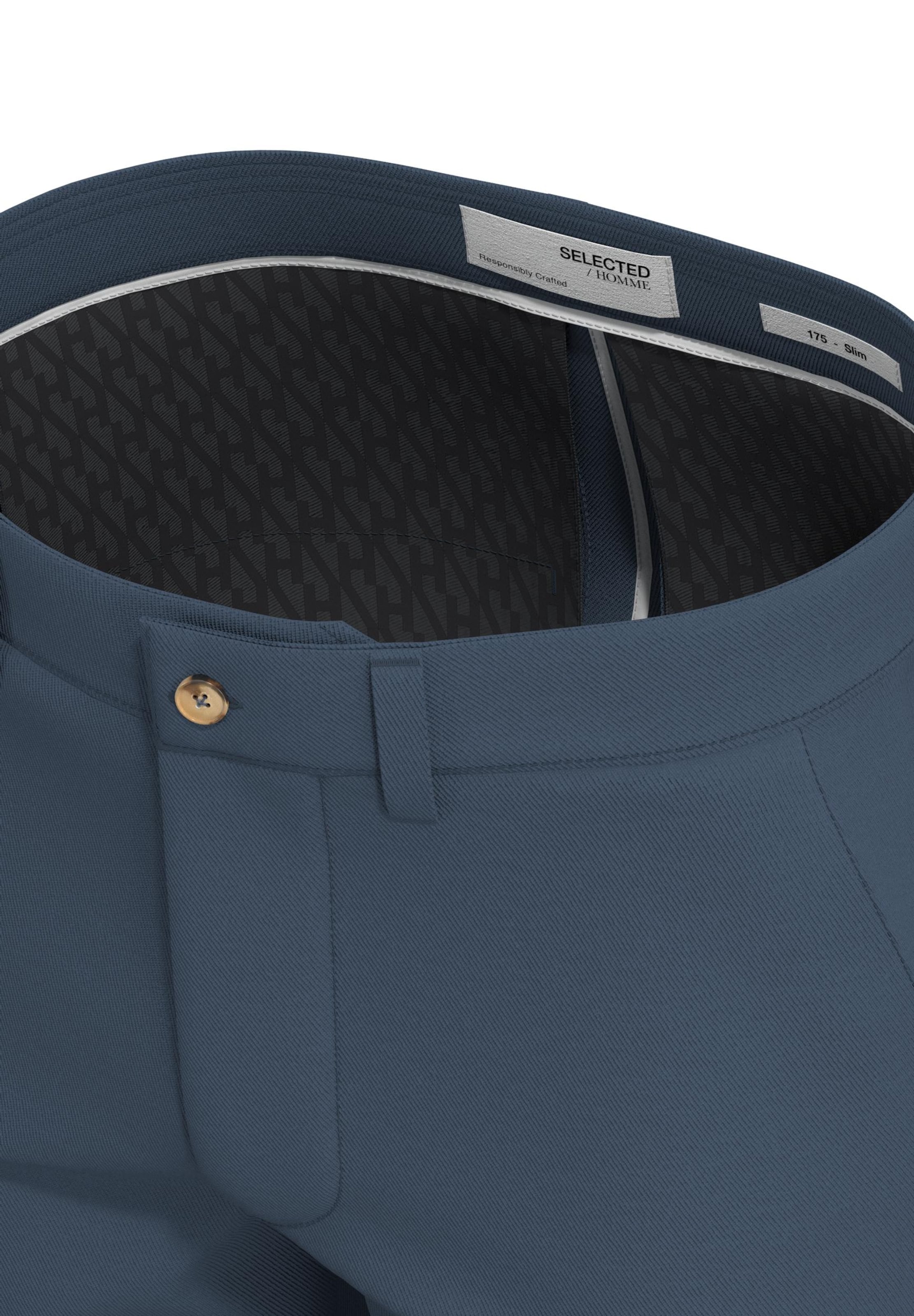 SELECTED Chino nadrág férfi kék 40